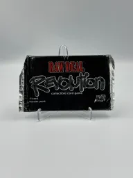 Raw deal revolution (cartas) sobre negro