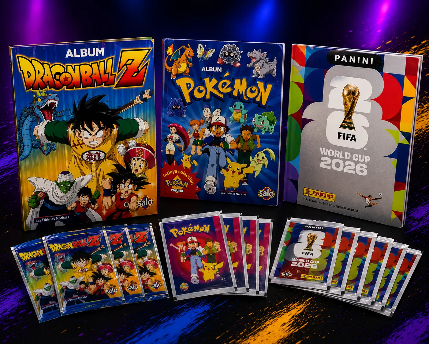 Packs: Album + Sobres
