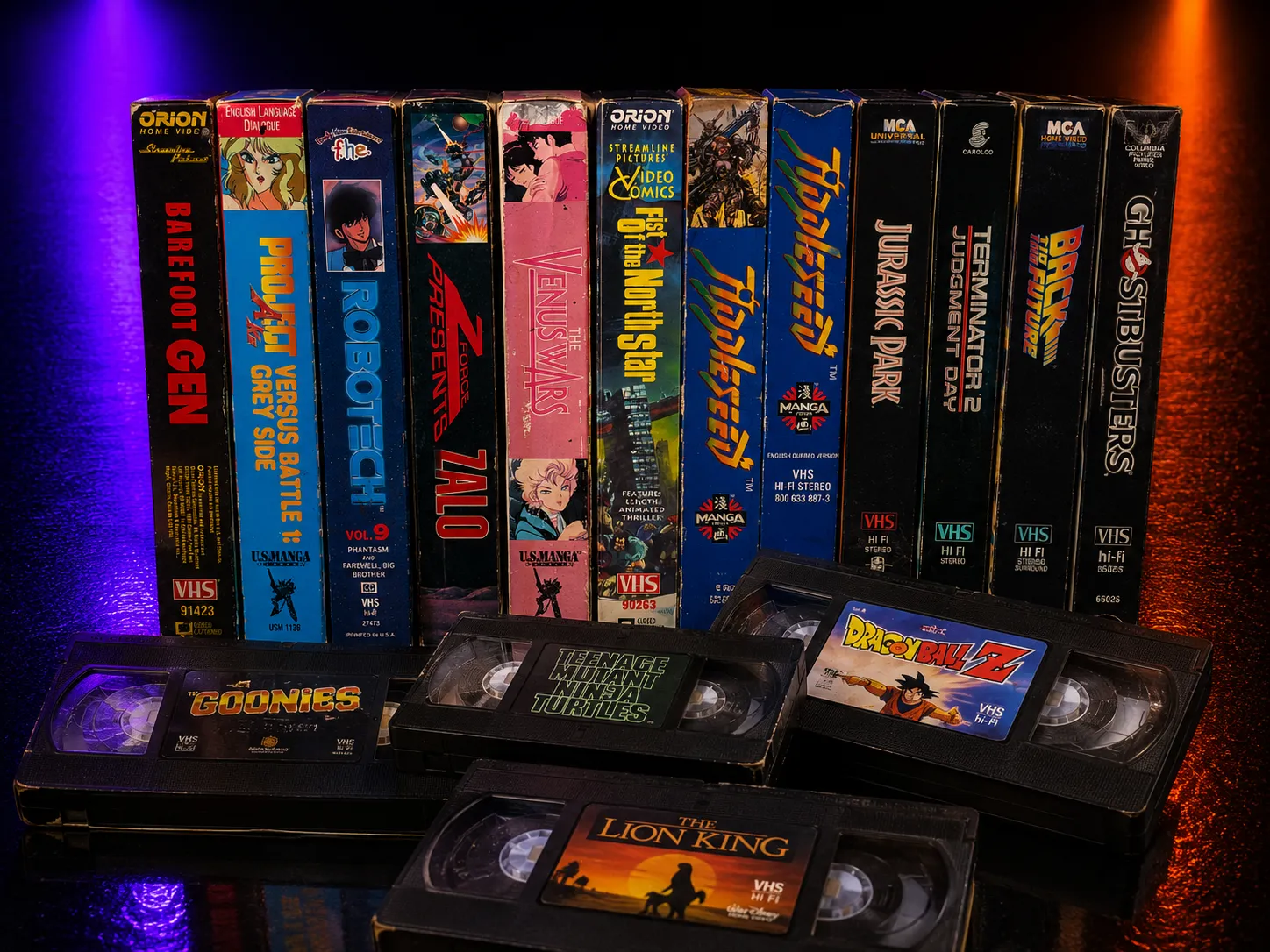 VHS & Cassettes