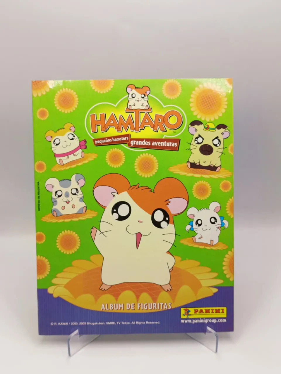 Hamtaro - Album Incompleto Pegado (74%) - Panini (2002)