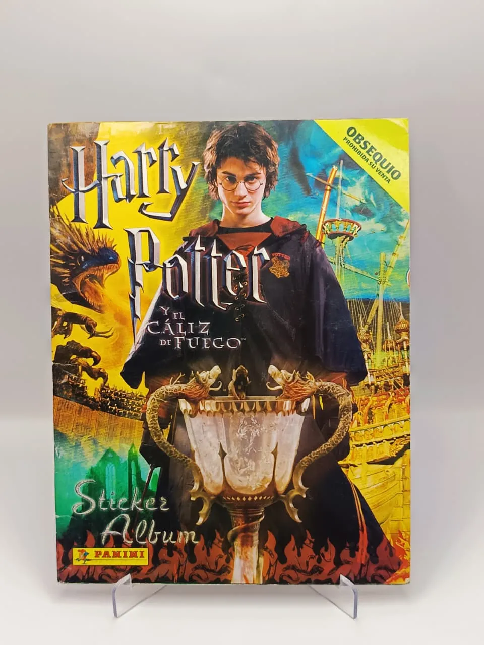 Harry Potter y el Cáliz de Fuego - Album Incompleto Pegado (15%) - Panini (2005)