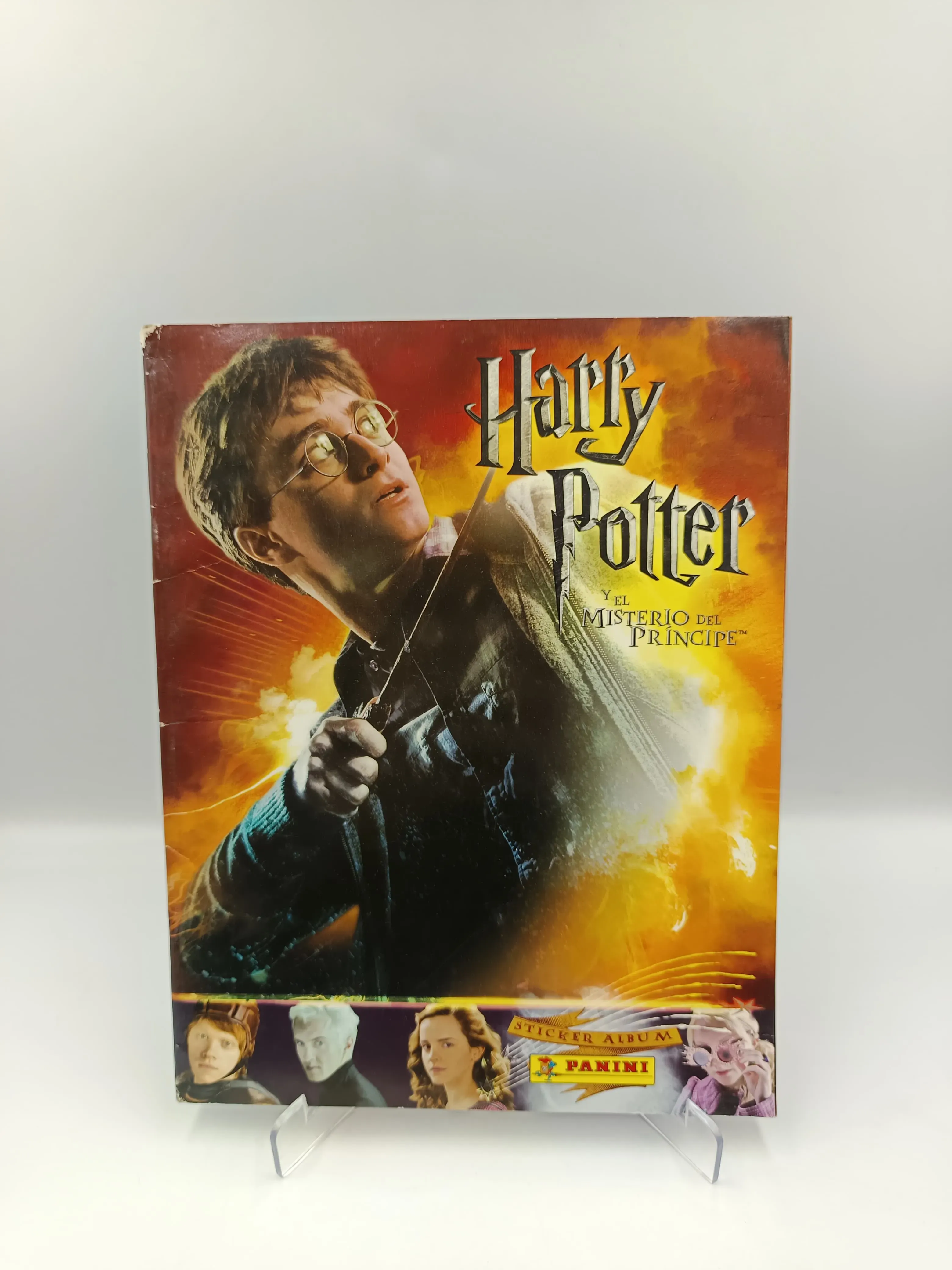 Harry Potter y El Misterio del Principe - Album Incompleto Pegado (1%) - Panini (2009)