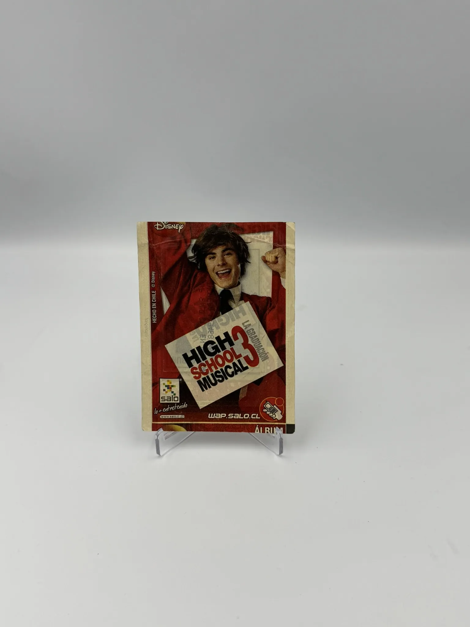 High School Musical 3 La Graduación - Sobre de Laminas/Cromos/Figuritas Sellado Original - Salo