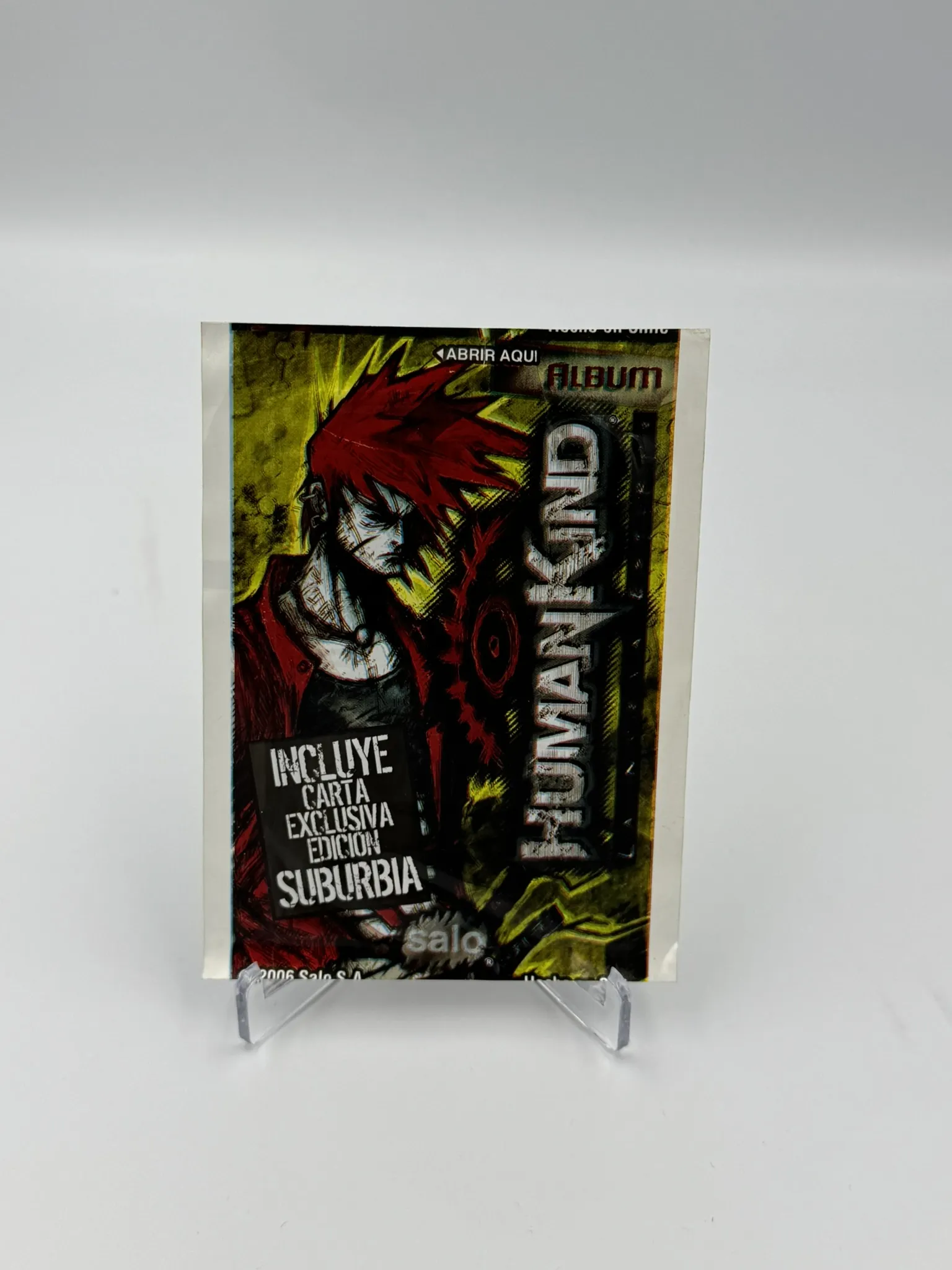 Humankind La Nueva Estirpe - Sobre de Laminas/Cromos/Figuritas Sellado Original - Salo