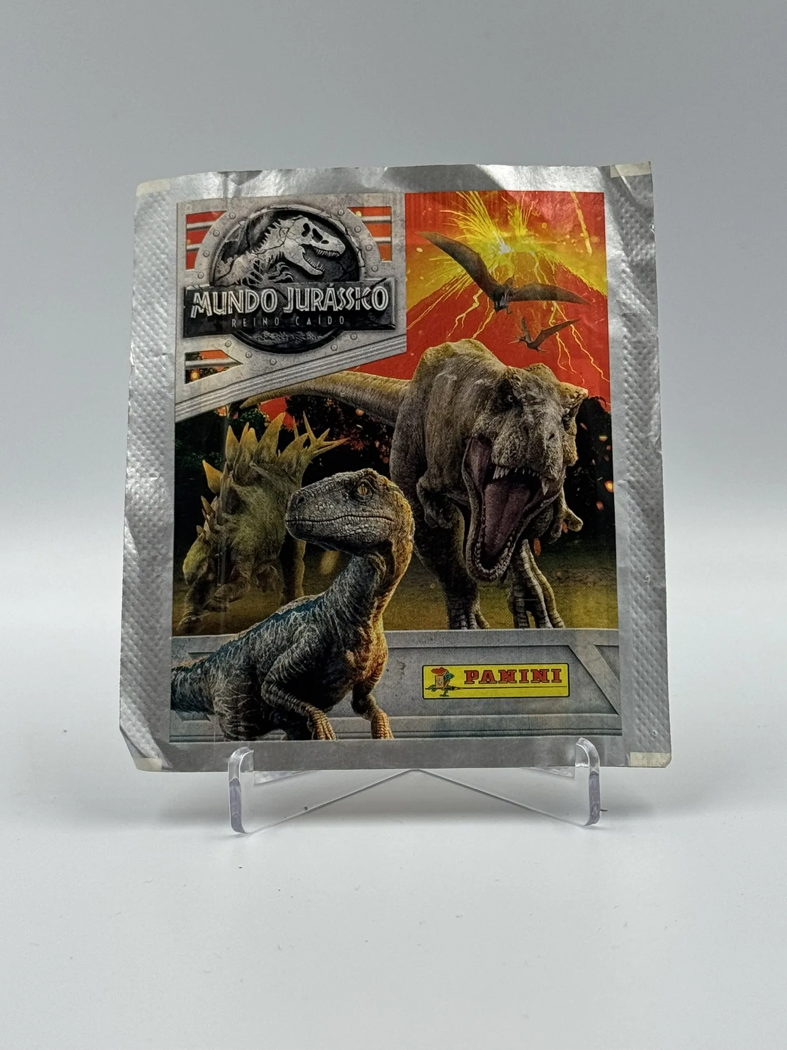 Jurassic World 2 - El Reino Caído - Fallen Kingdom - Sobre de Laminas/Cromos/Figuritas Sellado - Panini