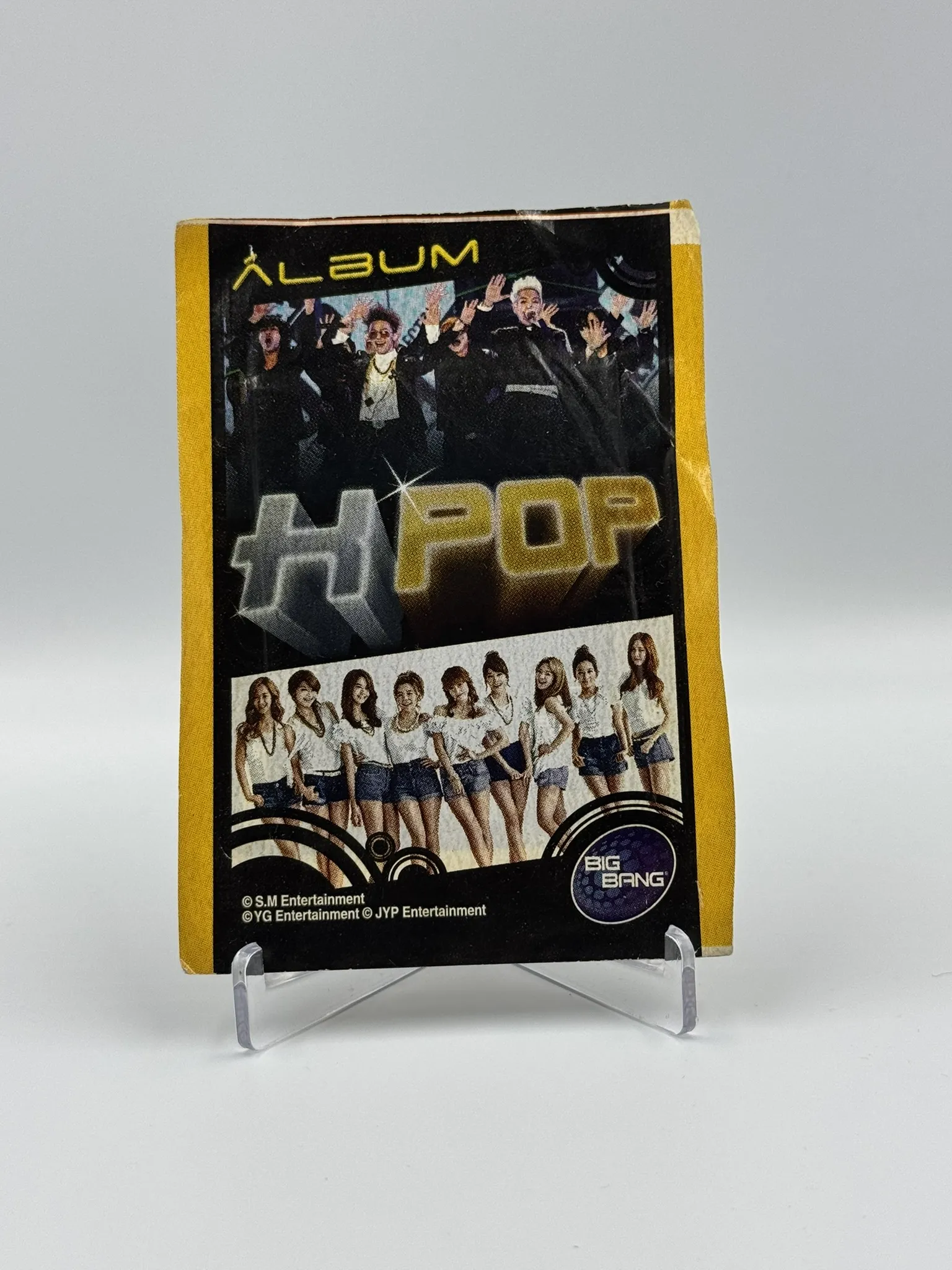 K Pop - Sobre de Laminas/Cromos/Figuritas Sellado - Big Bang Copag