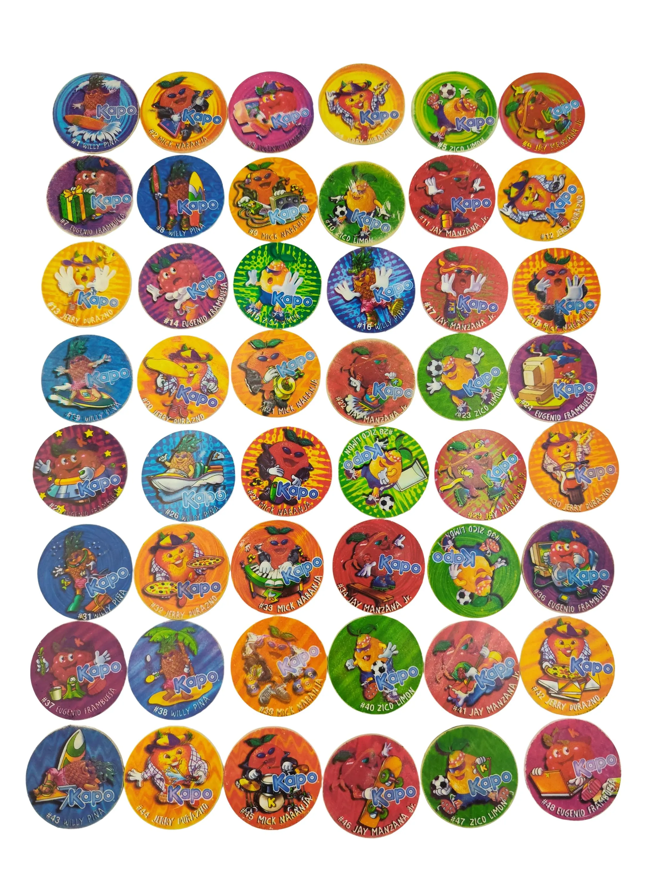 Kapo Tazos - Coleccion Completa - Coca Cola (1995)