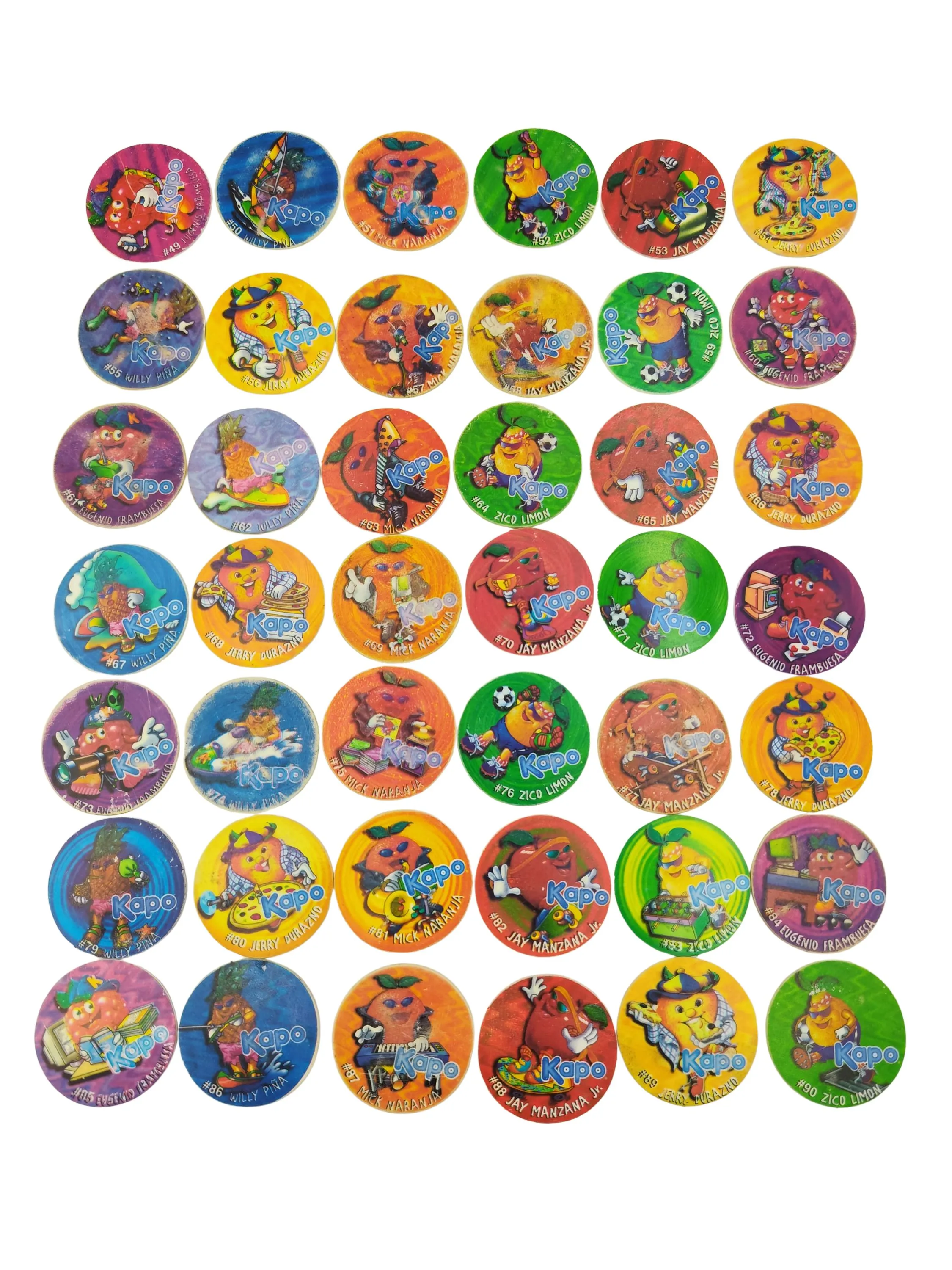 Kapo Tazos - Coleccion Completa - Coca Cola (1995)