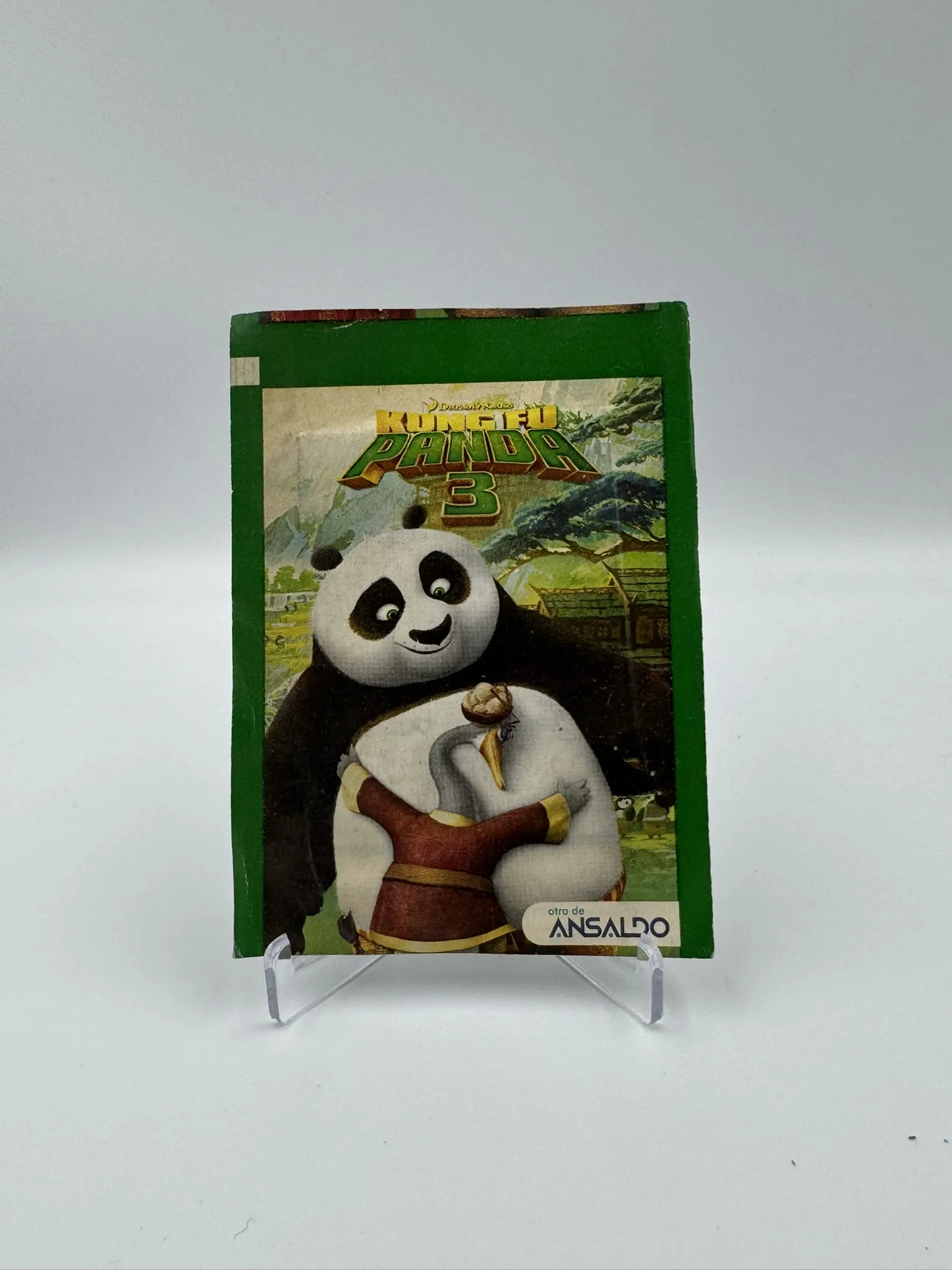 Kung Fu Panda 3 - Sobre de Laminas/Cromos/Figuritas Sellado - Ansaldo