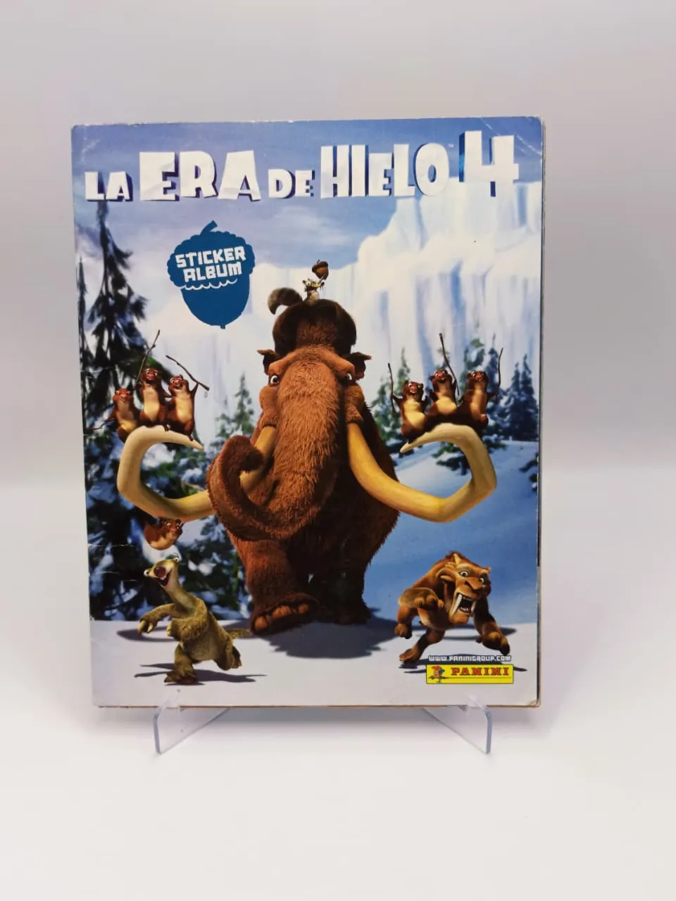 La Era de Hielo 4 - Album Incompleto Pegado (85 y 97%) - Panini (2012)