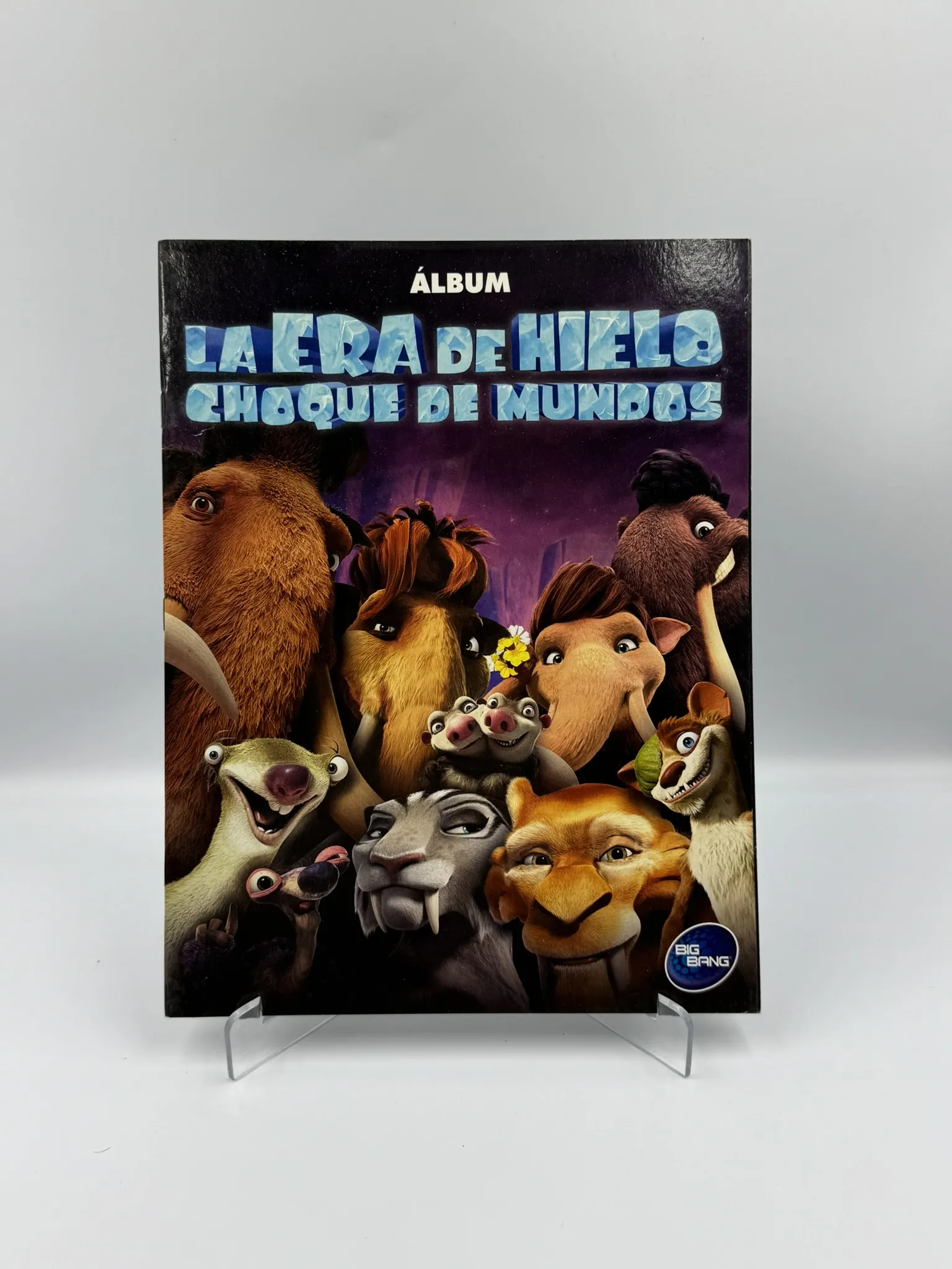 La Era de Hielo Choque de Mundos - Album Incompleto Pegado (97%) - Big Bang Copag (2016)
