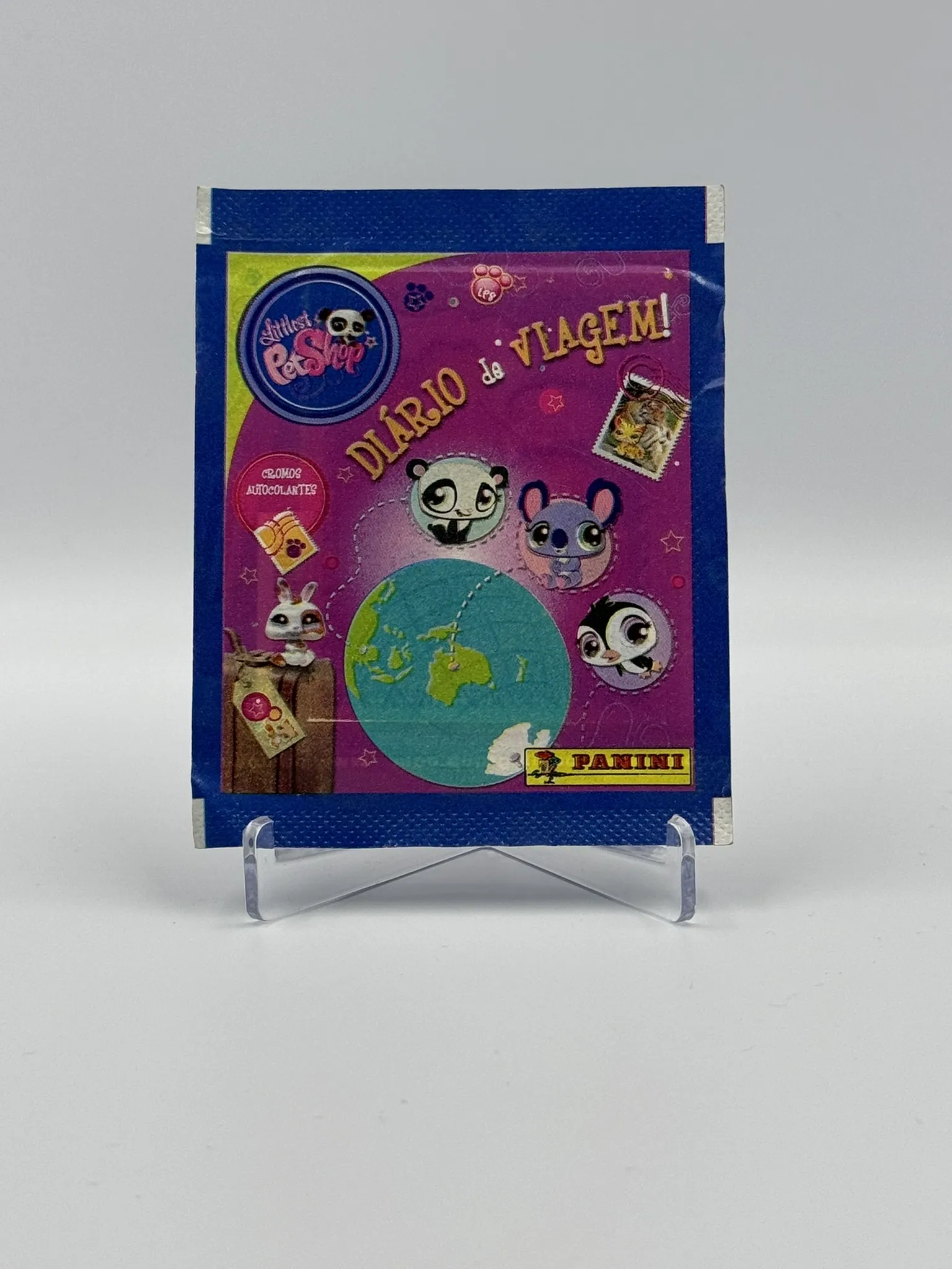 Littlest PetShop ¡Diario de Viaje! - Sobre de Laminas/Cromos/Figuritas Sellado - Panini