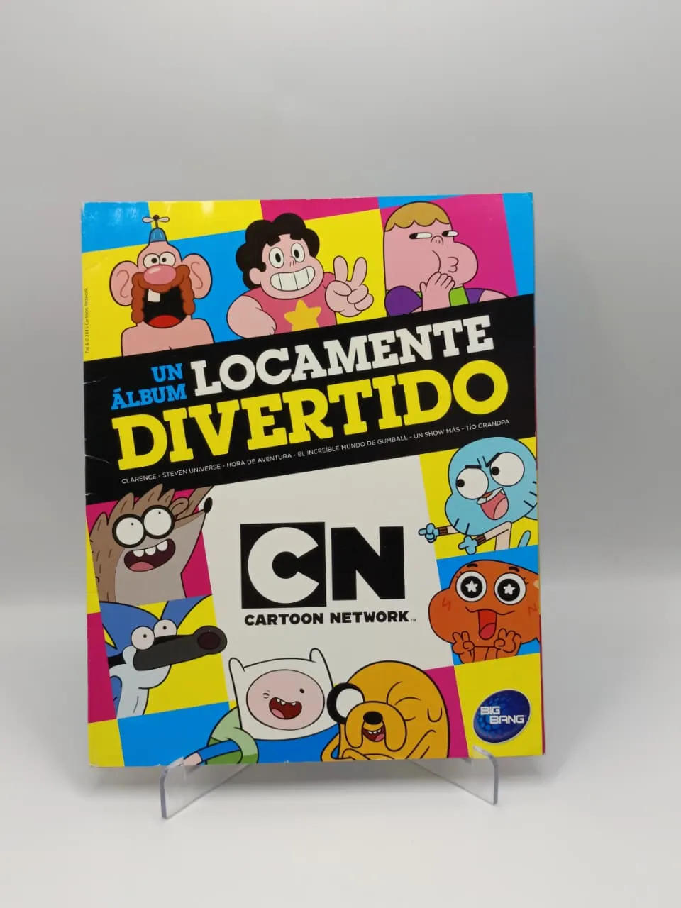Locamente Divertido - Album Incompleto Pegado (92%) - Big Bang Copag (2015)