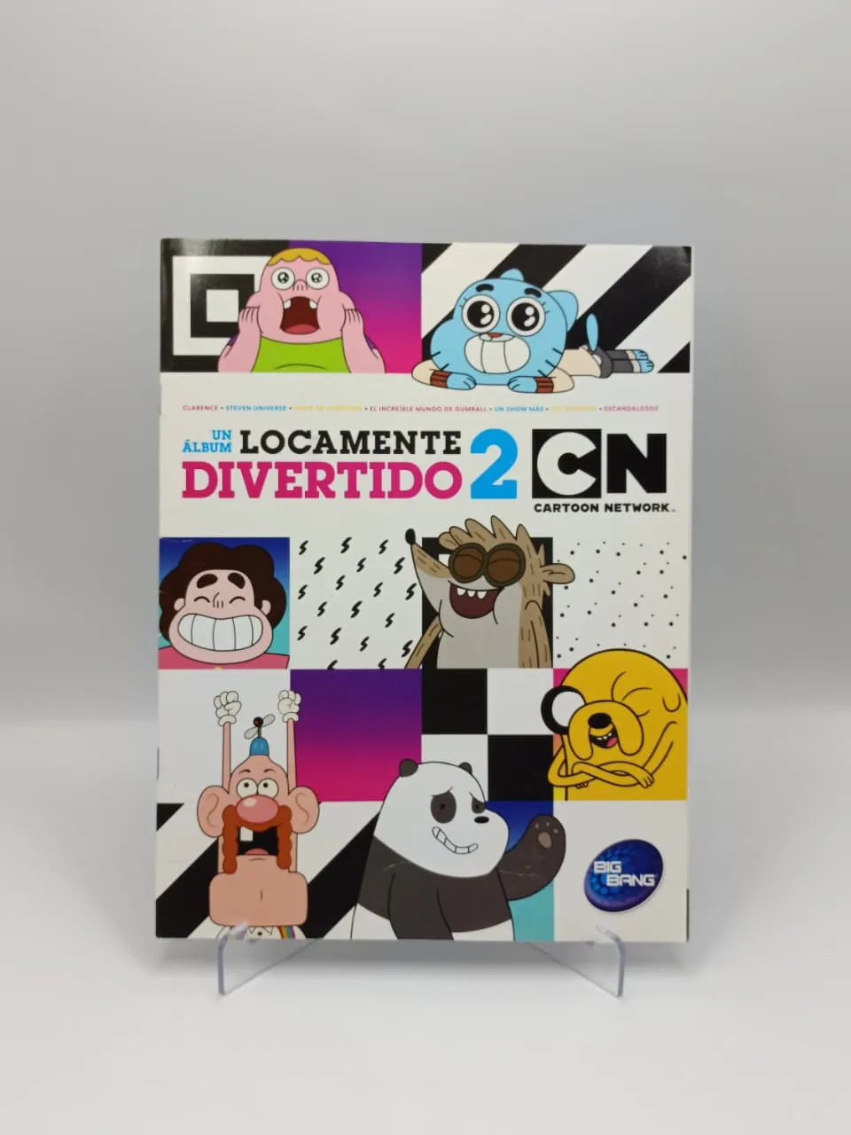 Locamente Divertido 2 - Album Incompleto Pegado (99%) - Big Bang Copag (2017)