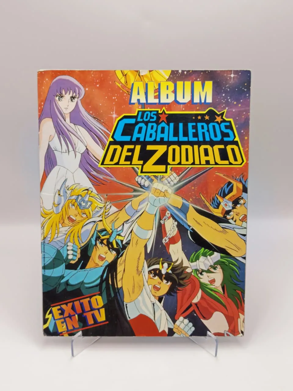 Los Caballeros del Zodiaco - Exito en TV - Album Incompleto Pegado (76%) - Salo (1995)
