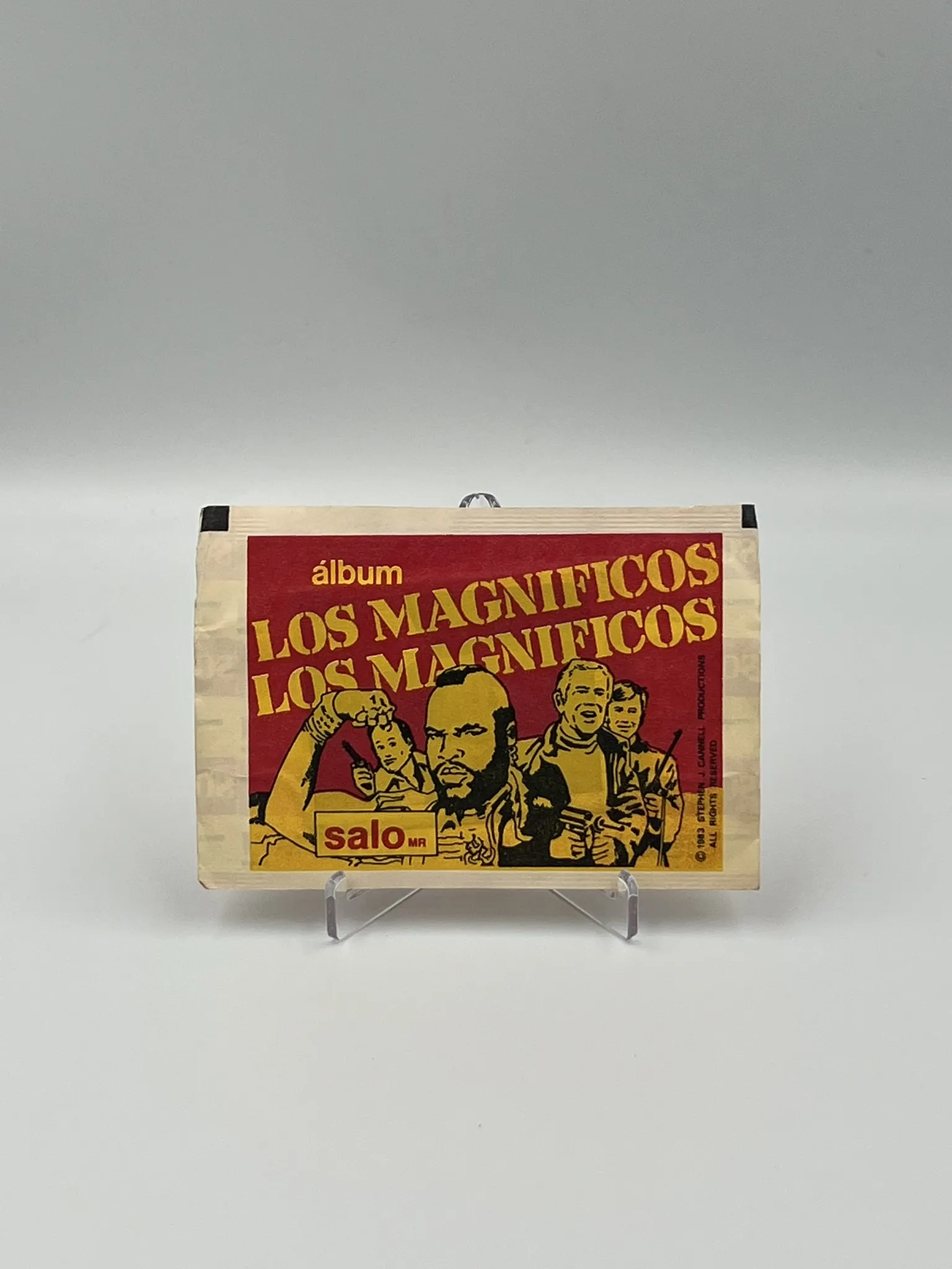 Los Magníficos - Sobre de Laminas/Cromos/Figuritas Sellado Original - Salo