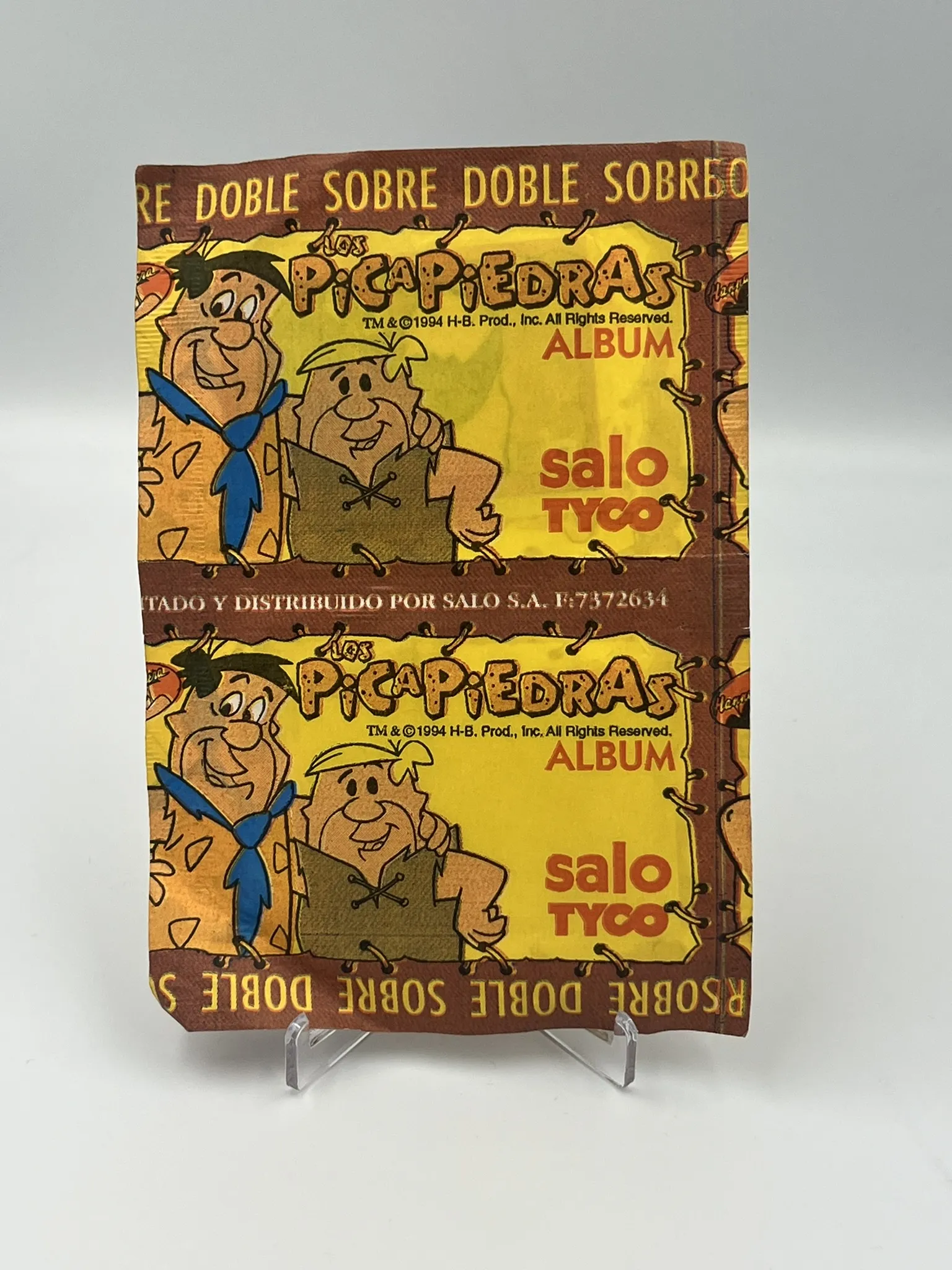 Los Pica Piedras (Sobre doble) - Sobre de Laminas/Cromos/Figuritas Sellado Original - Salo