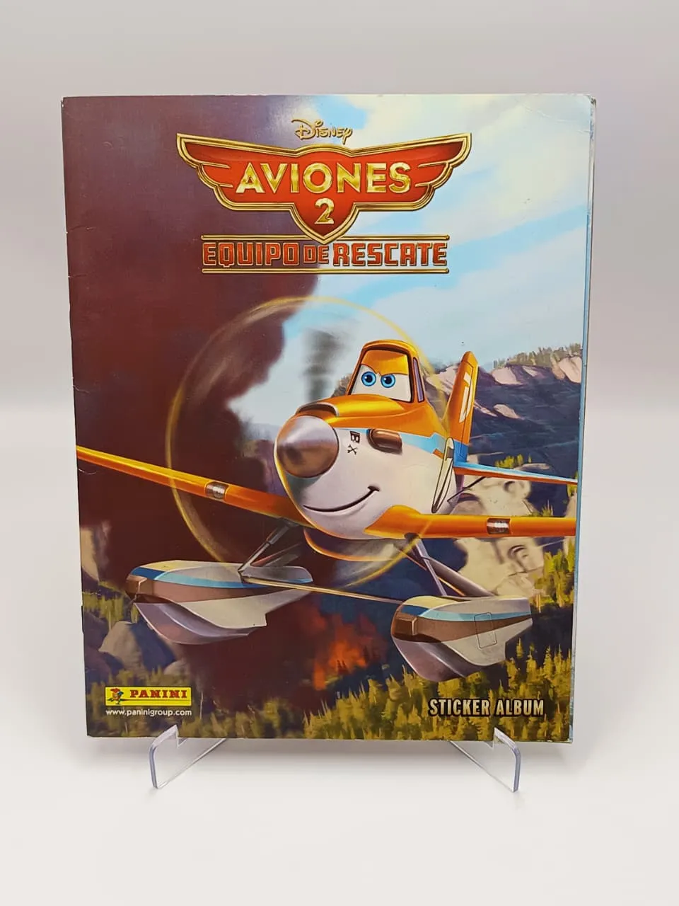 Aviones 2 - Album Incompleto Pegado (63 y 98%) - Panini (2014)