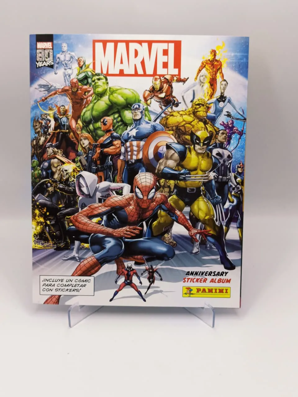 Marvel 80 Años - Album Incompleto Pegado (99%) - Panini (2020)