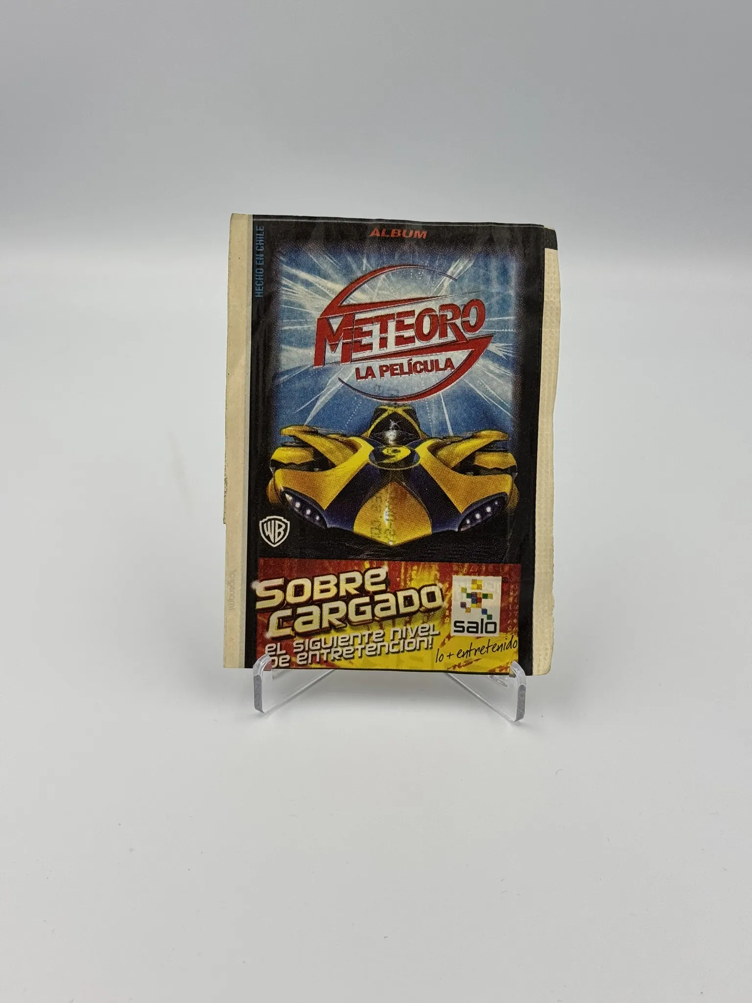 Meteoro La Película - Sobre de Laminas/Cromos/Figuritas Sellado Original - Salo