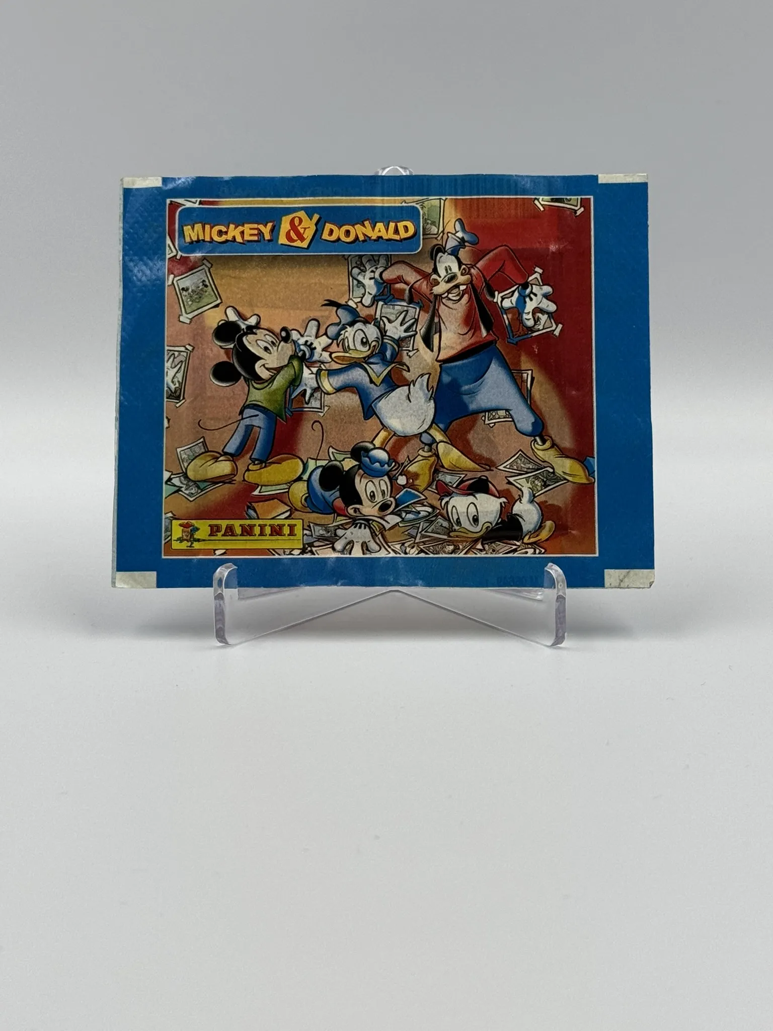 El mundo de Mickey y Donald - Sobre de Laminas/Cromos/Figuritas Sellado - Panini