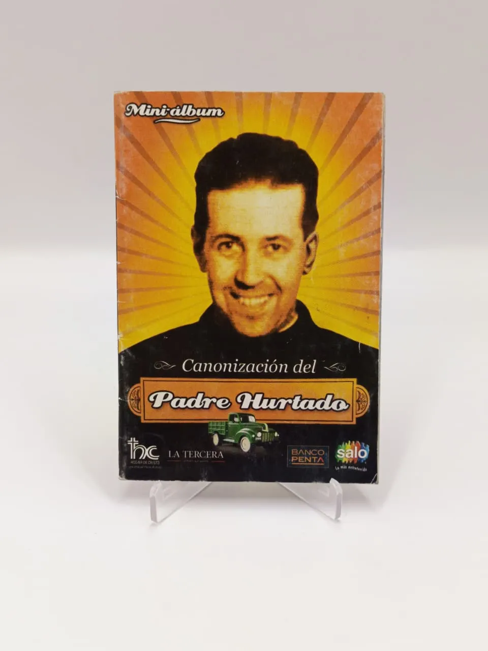 Mini álbum Canonización del Padre Hurtado - Album Incompleto Pegado (18%) - Salo (2005)