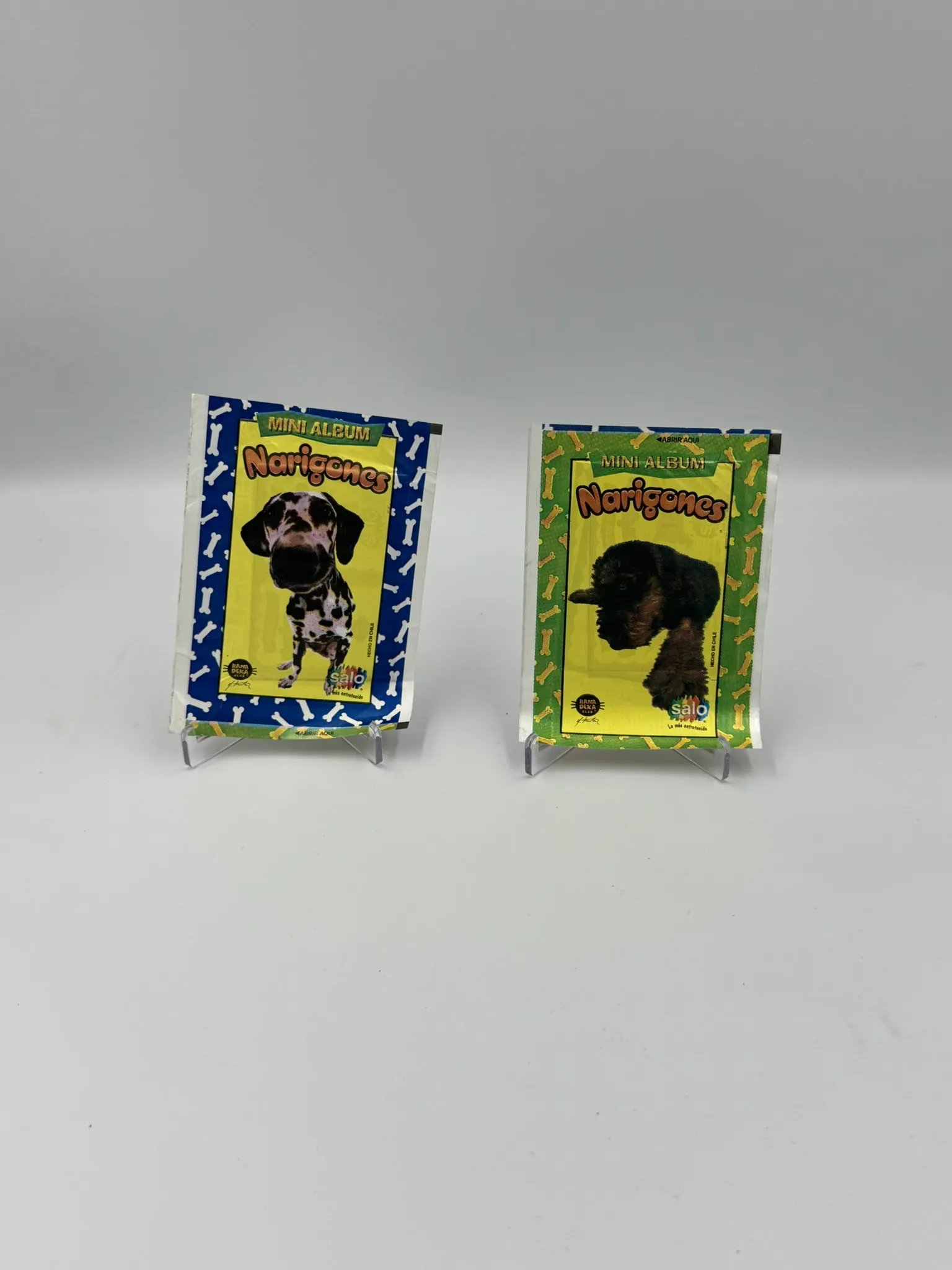 Mini Album Narigones - Sobre de Laminas/Cromos/Figuritas Sellado Original - Salo