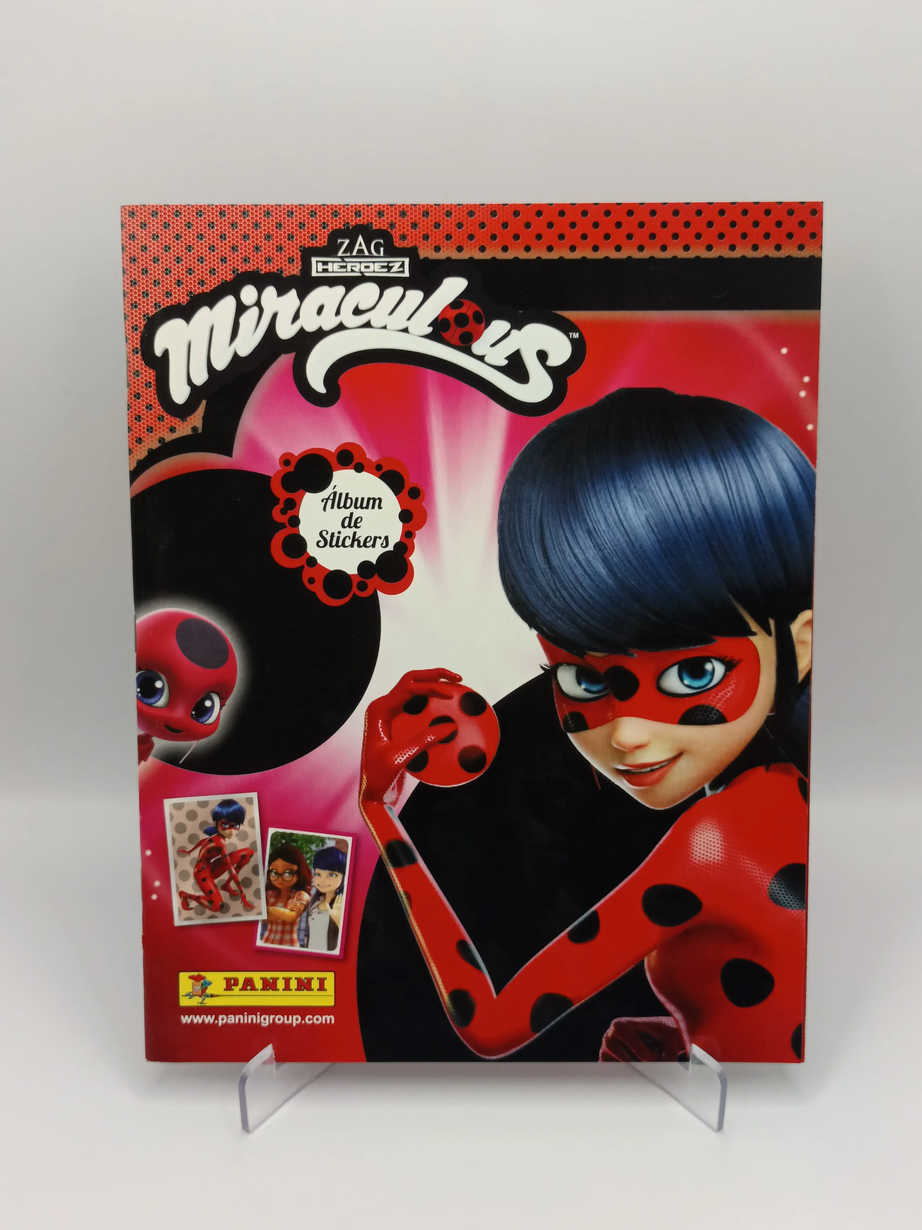 Miraculous 1 - Prodigiosa - Ladybug - Album Incompleto Pegado (99%) - Panini (2015)