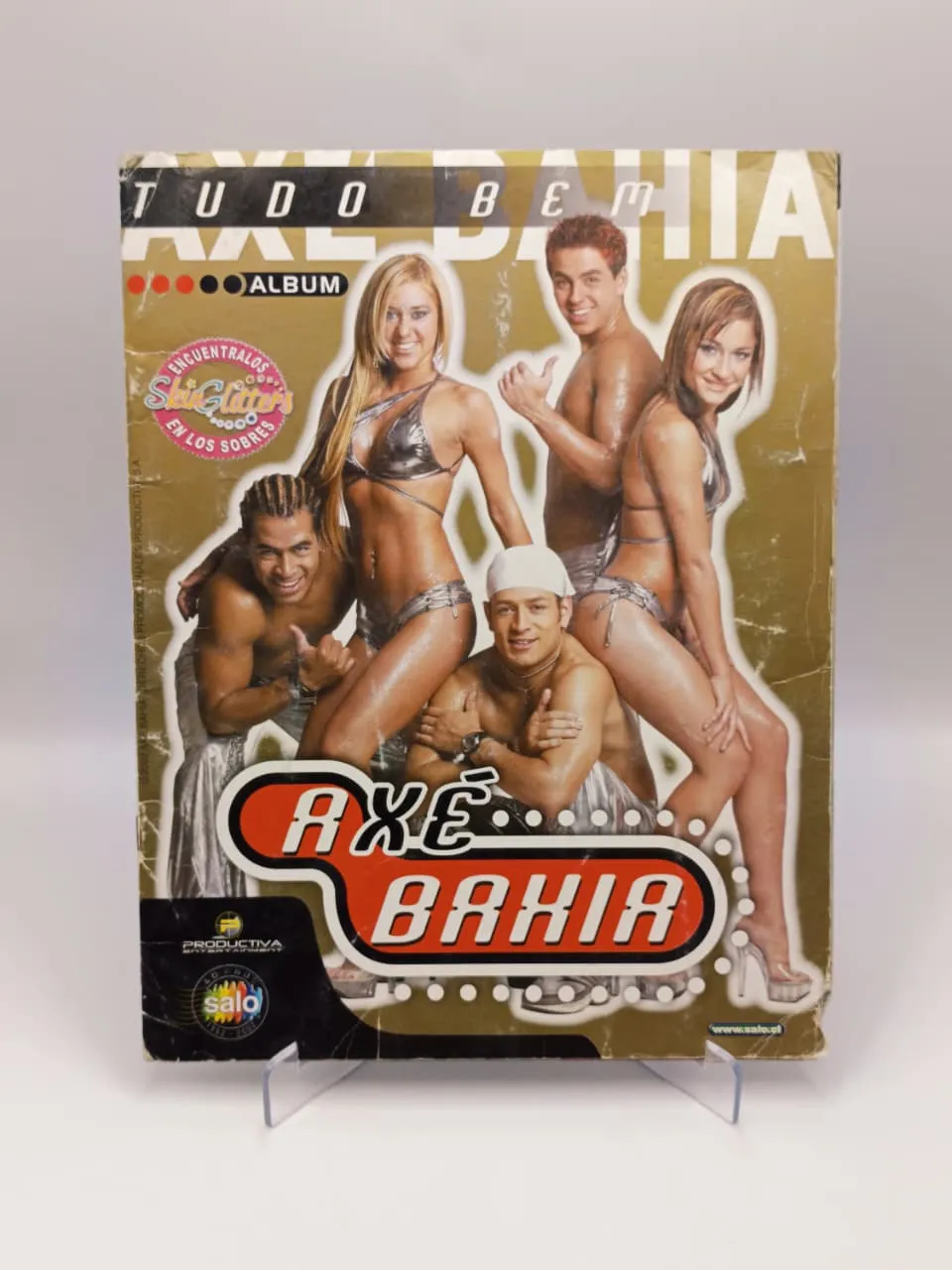 Axe Bahia Tudo Bem - Album Incompleto Pegado (58%) - Salo (2002)
