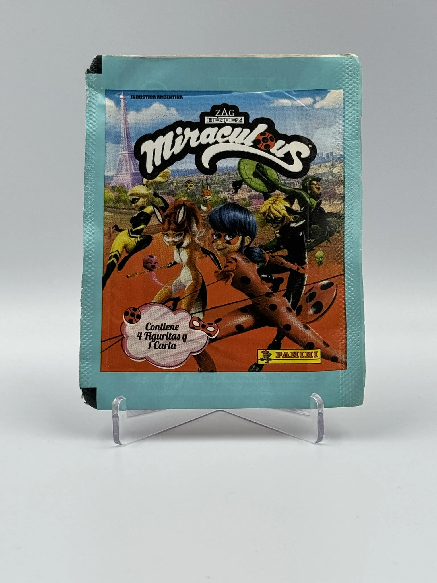 Miraculous 3 - Prodigiosa - LadyBug - Sobre de Laminas/Cromos/Figuritas Sellado - Panini