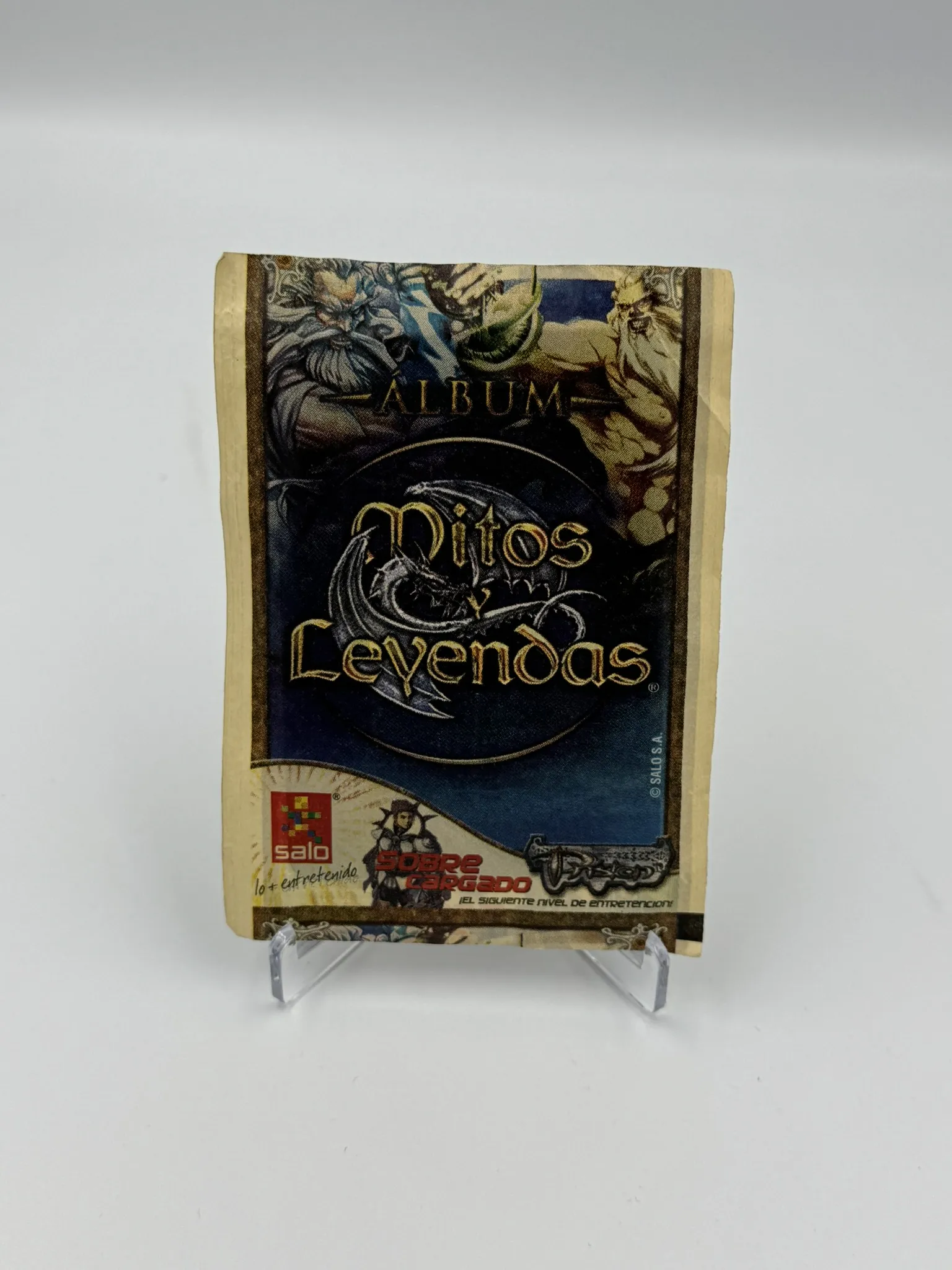 Mitos y Leyendas - Sobre de Laminas/Cromos/Figuritas Sellado Original - Salo
