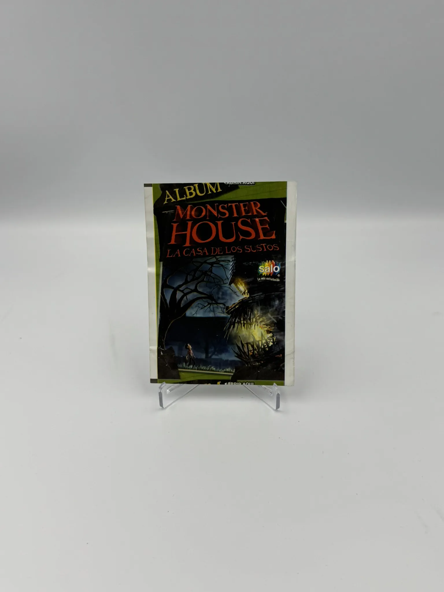 Monster House - Sobre de Laminas/Cromos/Figuritas Sellado Original - Salo