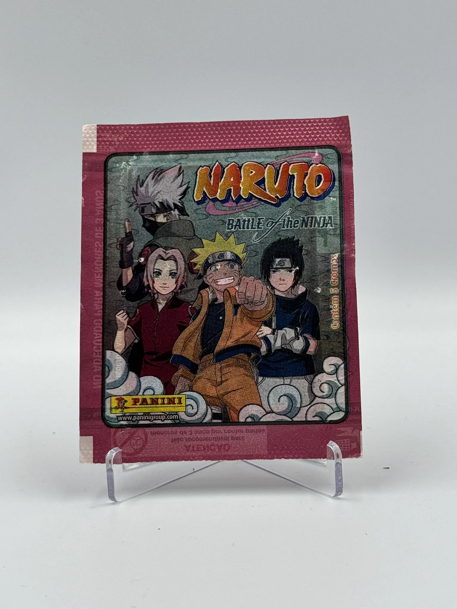 Naruto - Battle of the Ninja - Sobre de Laminas/Cromos/Figuritas Sellado - Panini