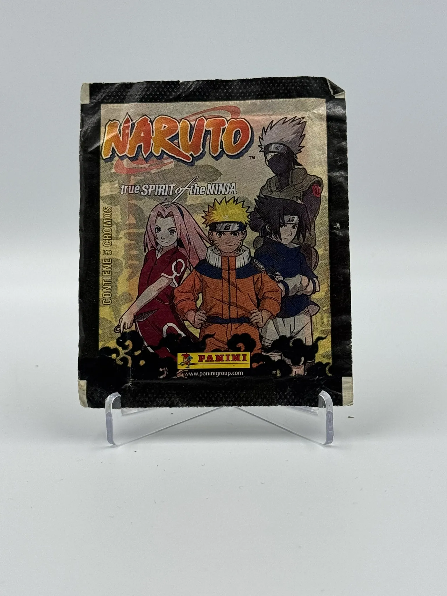 Naruto - True Spirit of the Ninja - Sobre de Laminas/Cromos/Figuritas Sellado - Panini