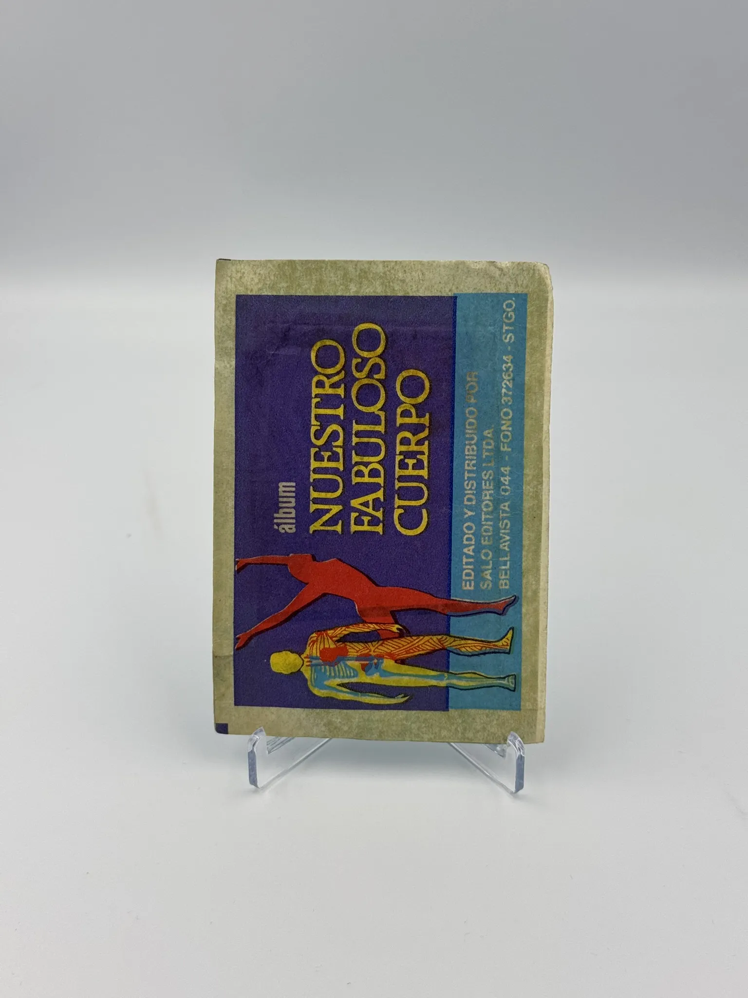 Nuestro Fabuloso Cuerpo - Sobre de Laminas/Cromos/Figuritas Sellado Original - Salo