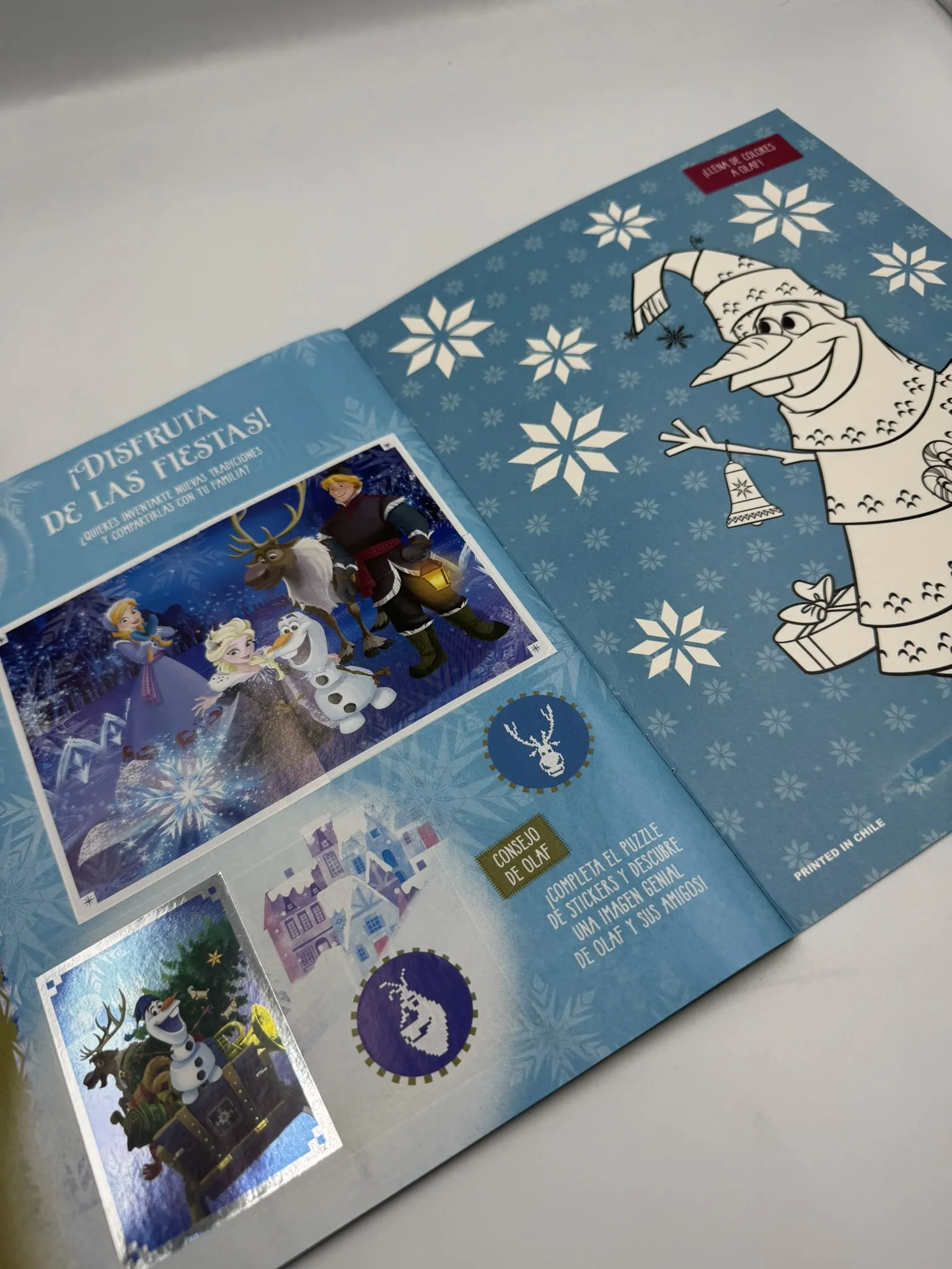 Olaf Otra Aventura Congelada de Frozen