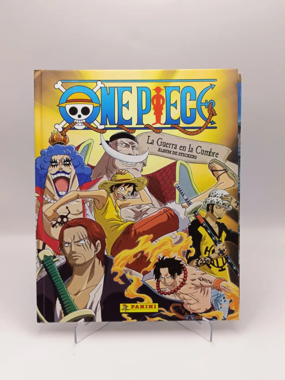 One Piece - La Guerra en la Cumbre - Album Incompleto Pegado (63%) - Panini (2016)