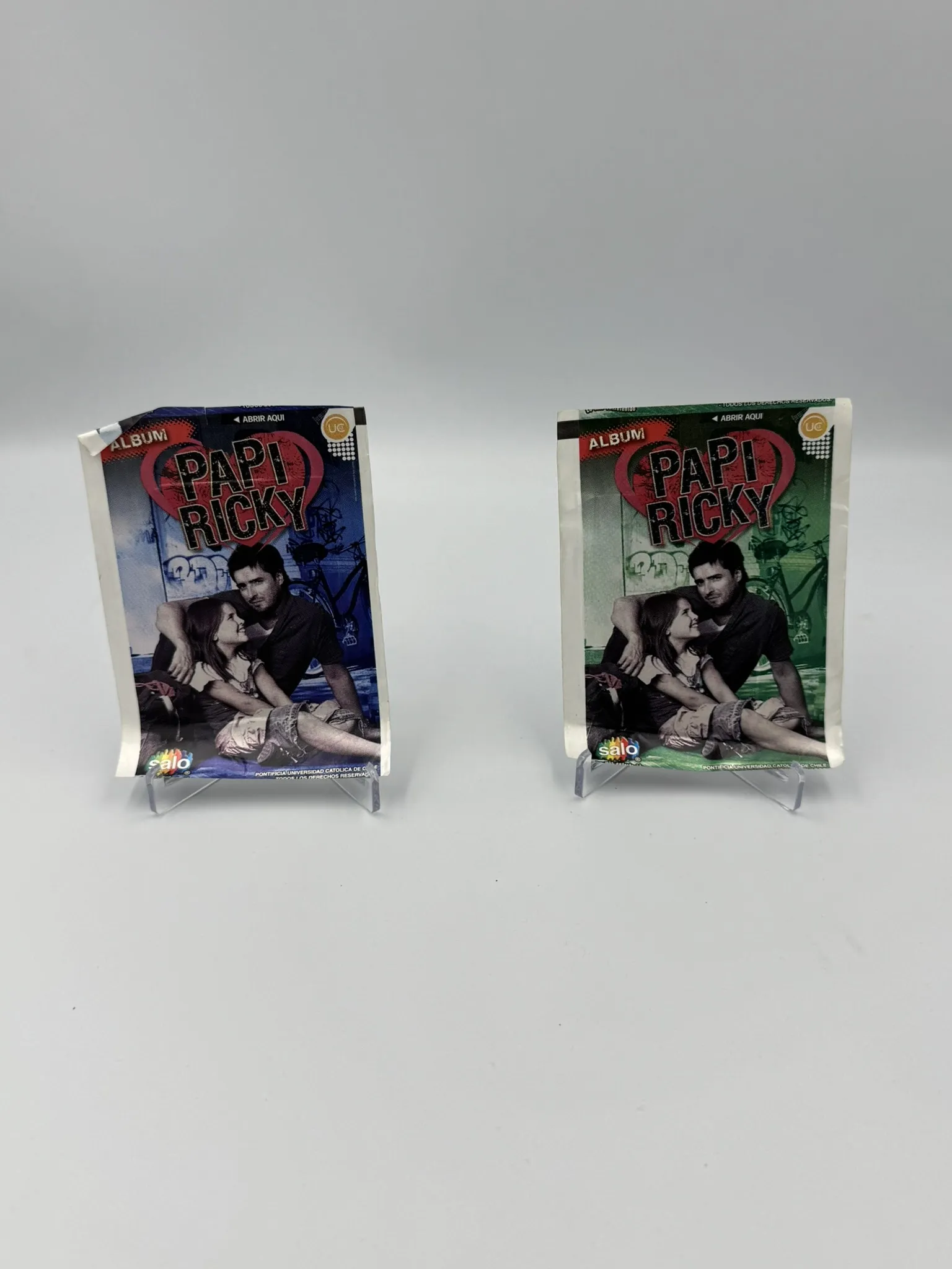 Papi Ricky - Sobre de Laminas/Cromos/Figuritas Sellado Original - Salo