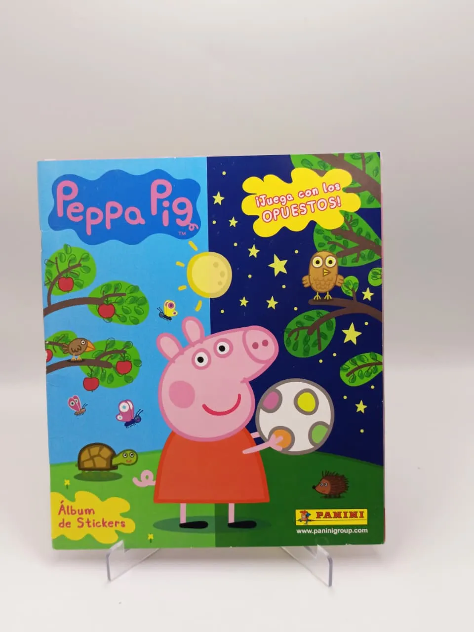 Peppa Pig Juega con los Opuestos - Album Incompleto Pegado (97%) - Panini (2015)
