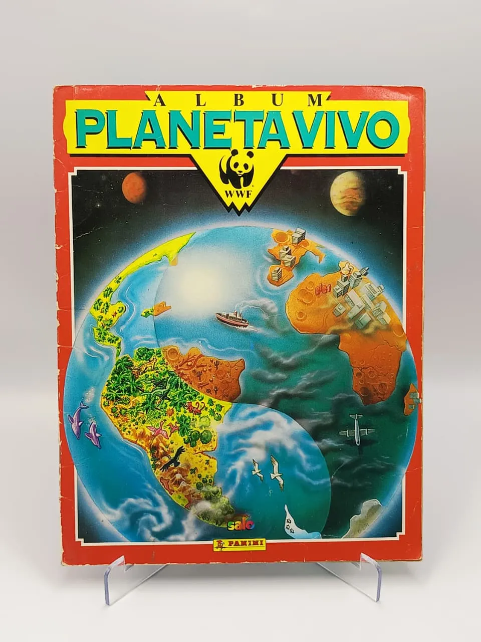 Planeta Vivo - Album Incompleto Pegado (42%) - Salo (1992)