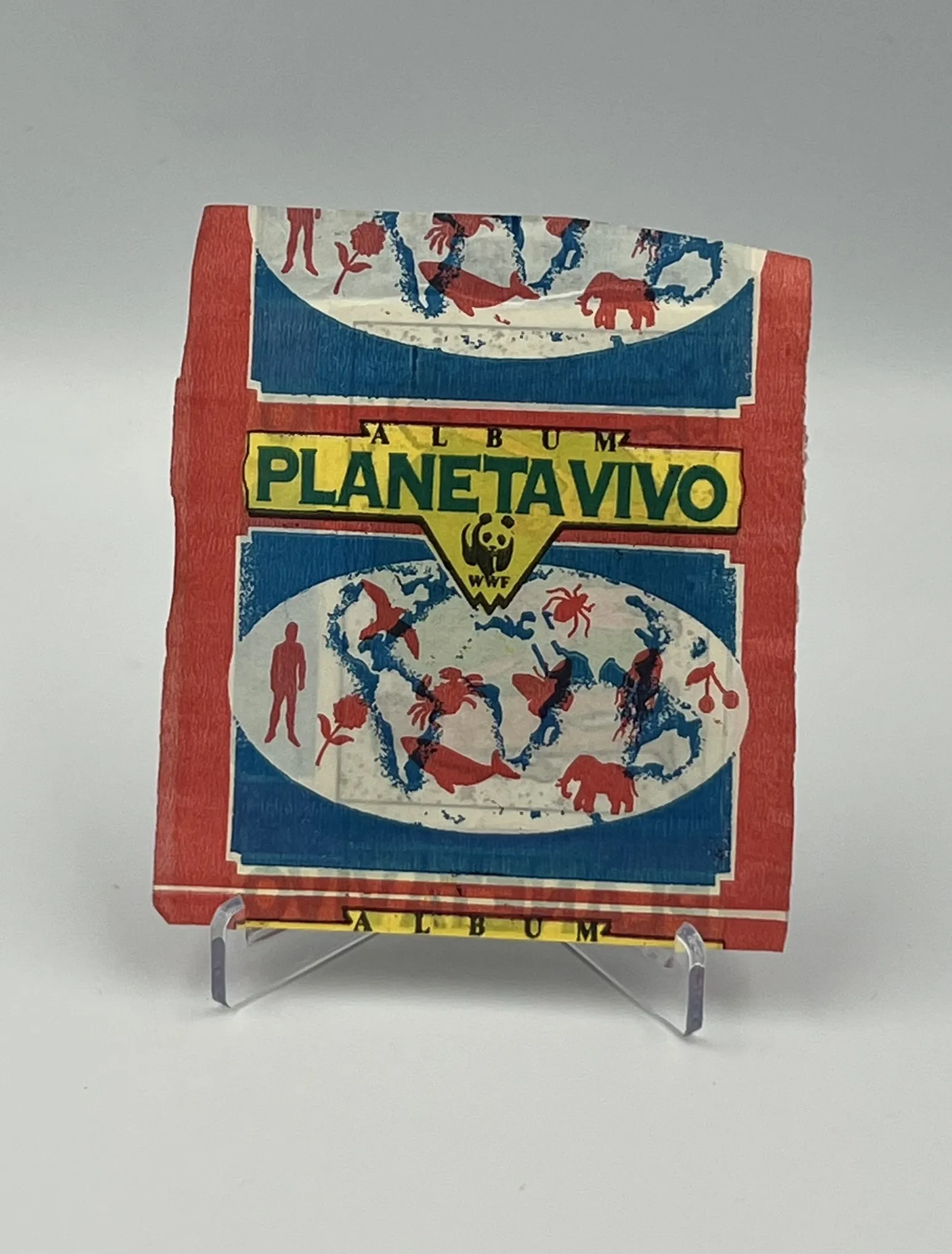 Planeta Vivo - Sobre de Laminas/Cromos/Figuritas Sellado Original - Salo
