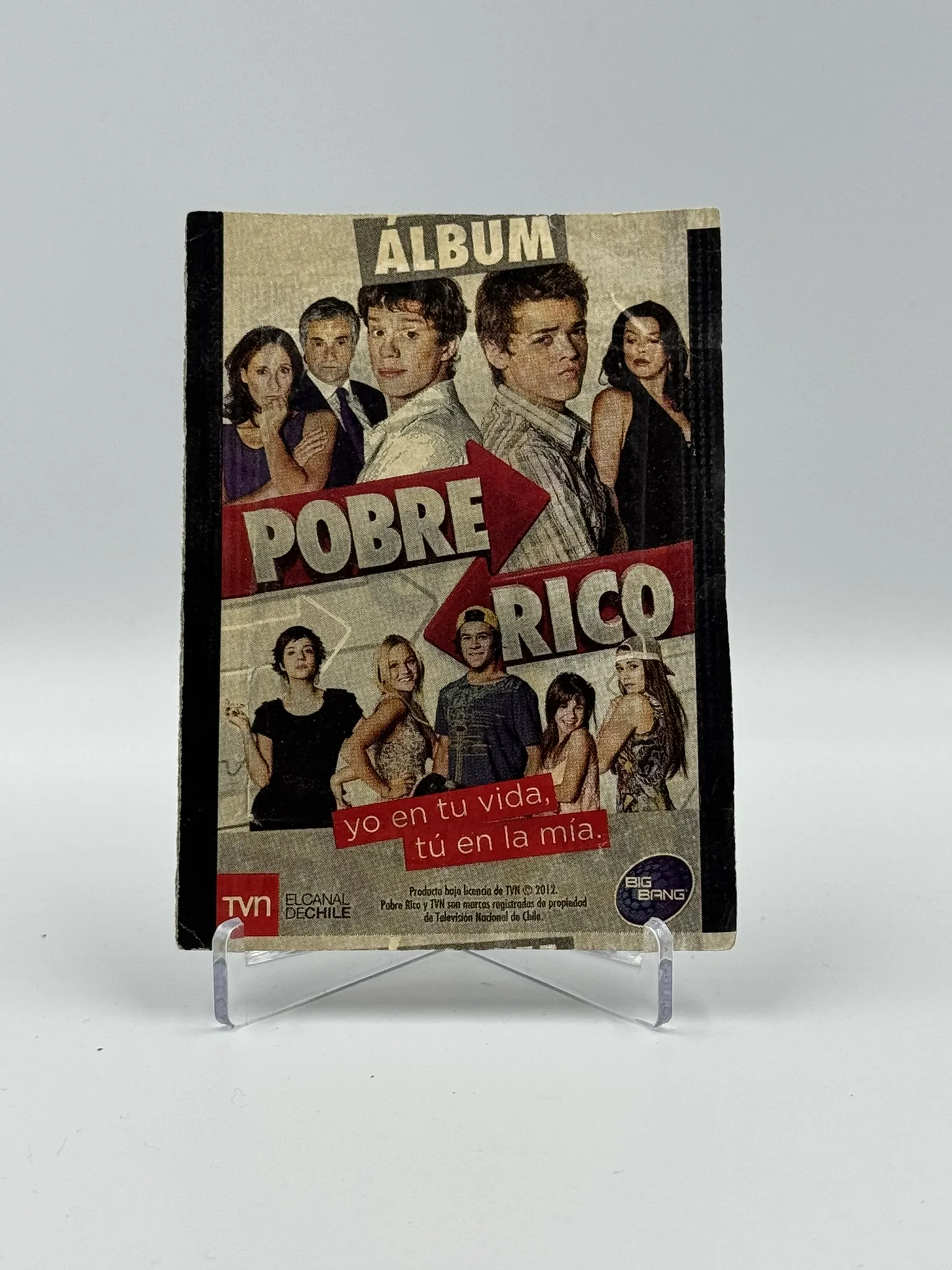Pobre Rico - Sobre de Laminas/Cromos/Figuritas Sellado - Big Bang Copag