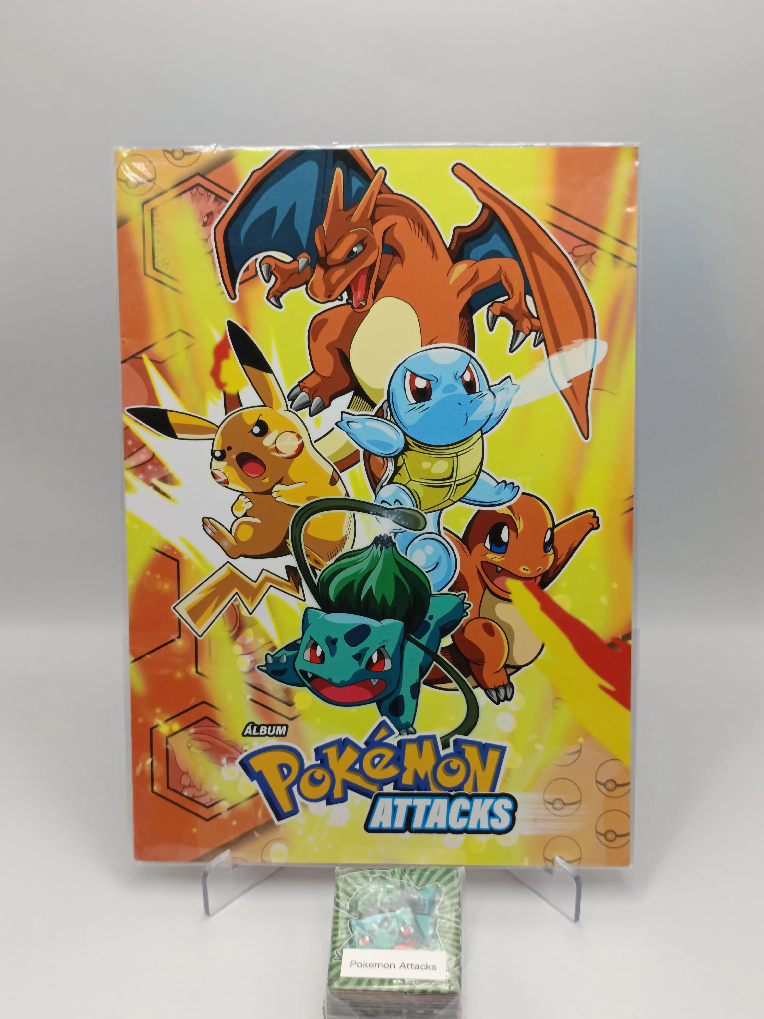 Pokemon Attacks - Album + Set Completo de Laminas - Re-Editions (2020)