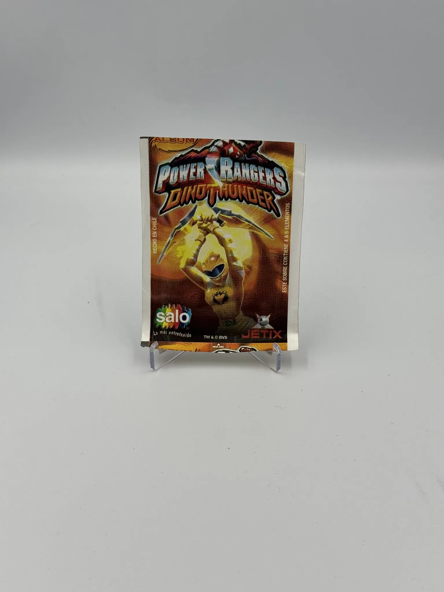 Power Rangers DinoThunder - Sobre de Laminas/Cromos/Figuritas Sellado Original - Salo