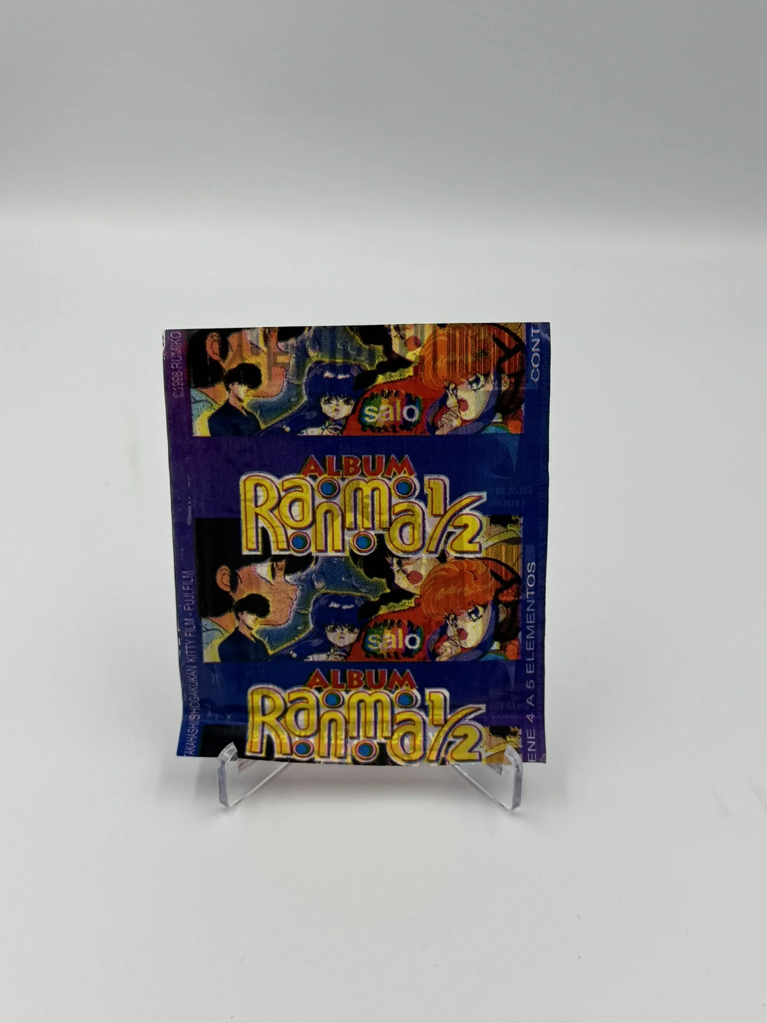 Ranma 1/2 - Sobre de Laminas/Cromos/Figuritas Sellado Original - Salo