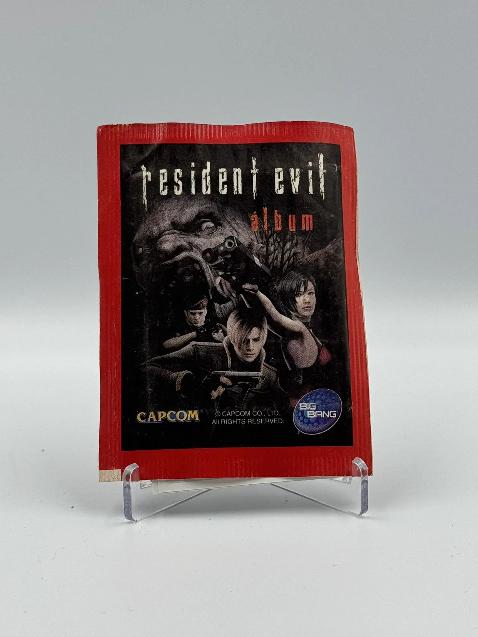 Resident Evil - Sobre de Laminas/Cromos/Figuritas Sellado - Big Bang Copag