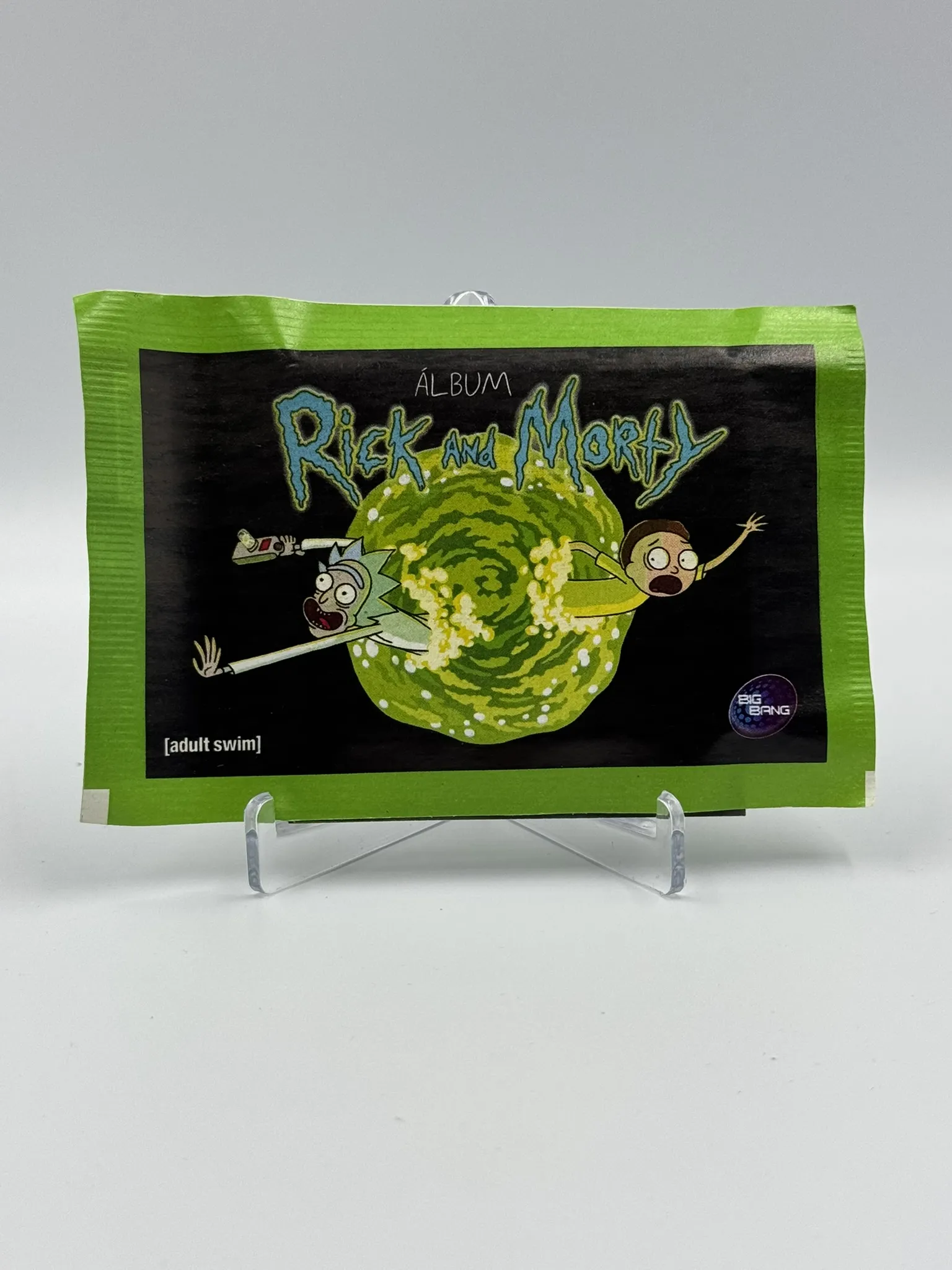 Rick and Morty - Sobre de Laminas/Cromos/Figuritas Sellado - Big Bang Copag