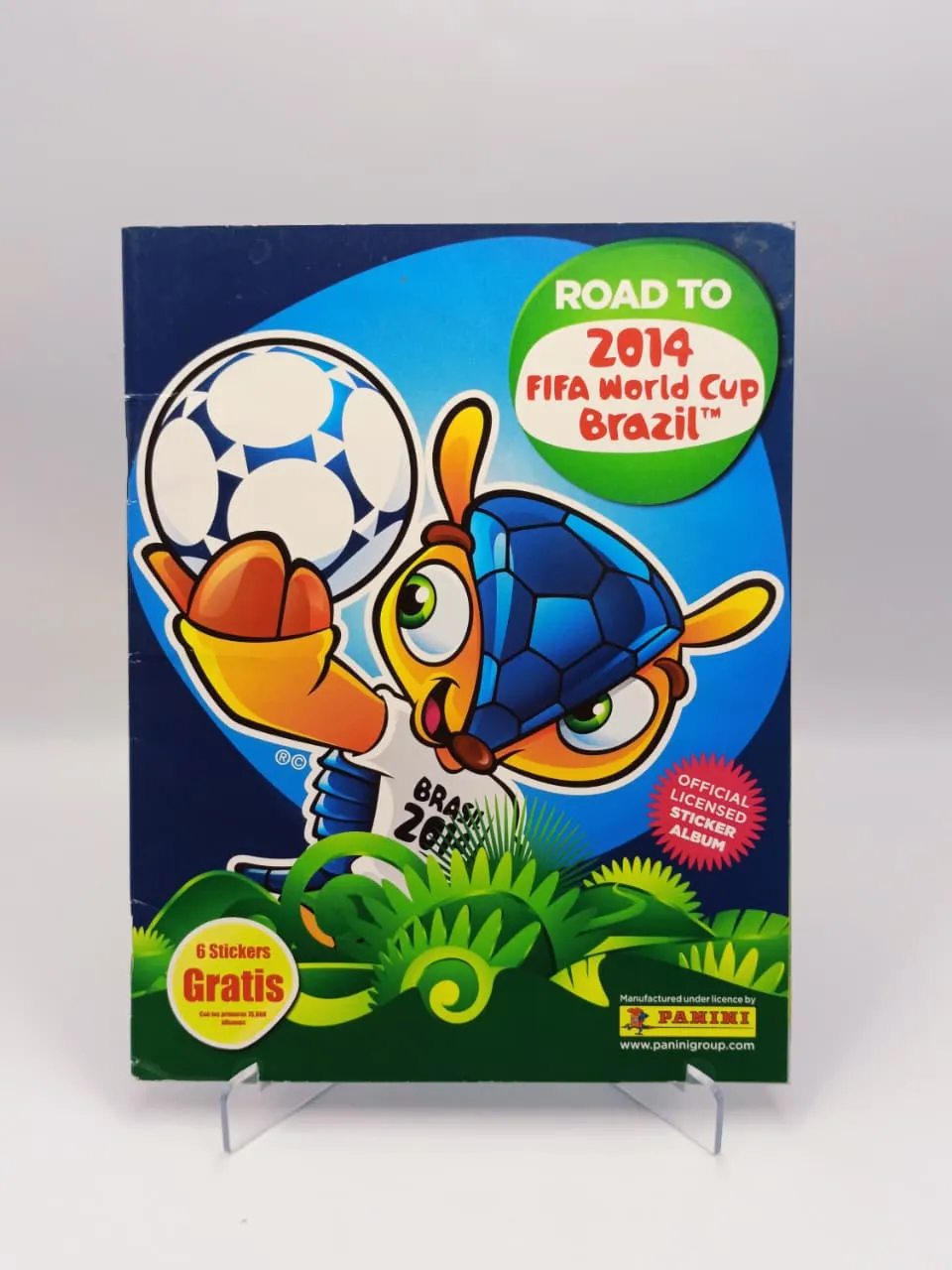 Road to FIFA World Cup Brazil 2014 - Album Incompleto Pegado (7%) - Panini (2014)