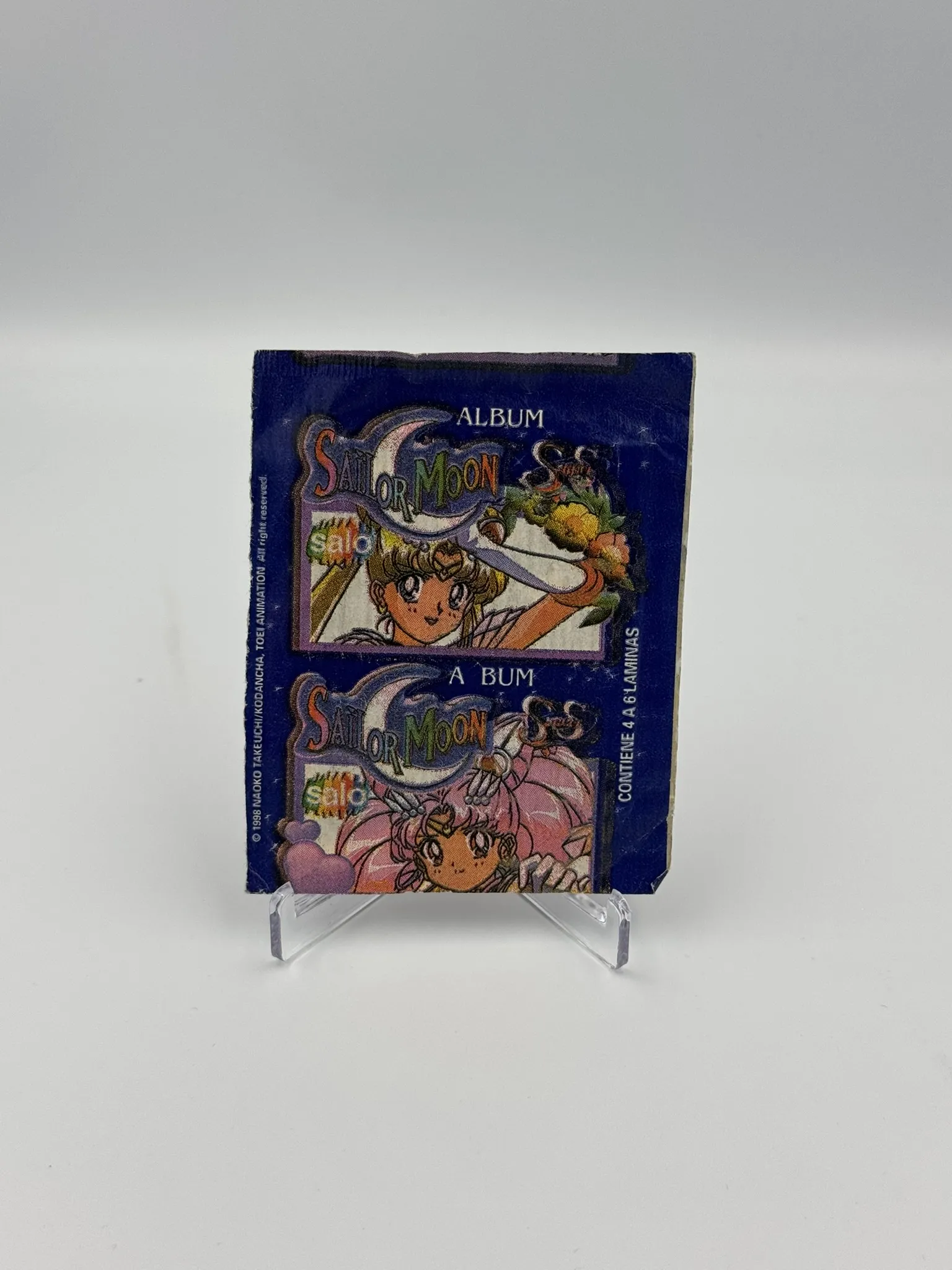 Sailor Moon Super S - Sobre de Laminas/Cromos/Figuritas Sellado Original - Salo