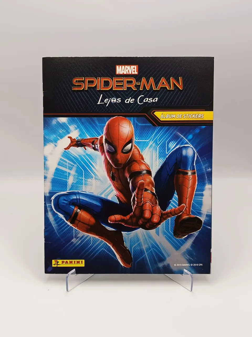 Spider-Man Lejos de Casa - Album Incompleto Pegado (98%) - Panini (2004)